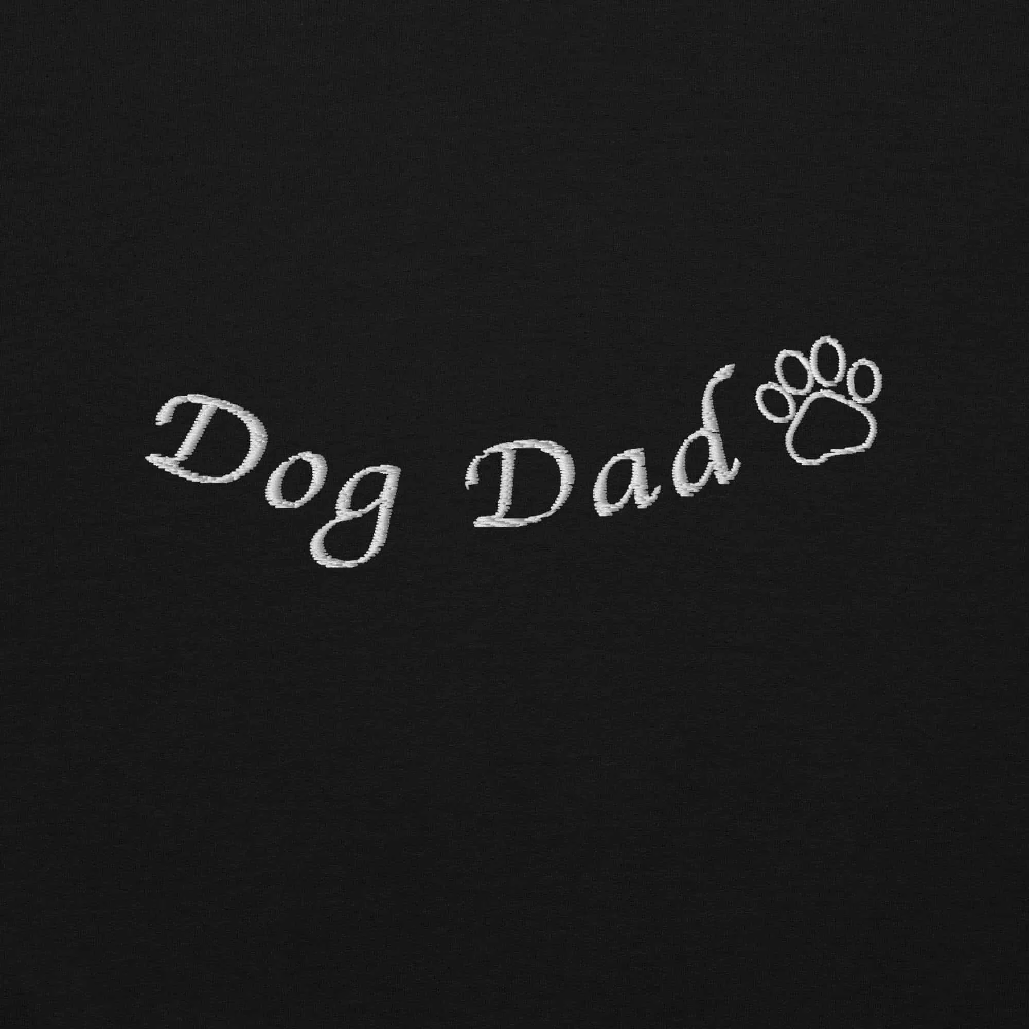 Embroidered Dog Dad Sweatshirt
