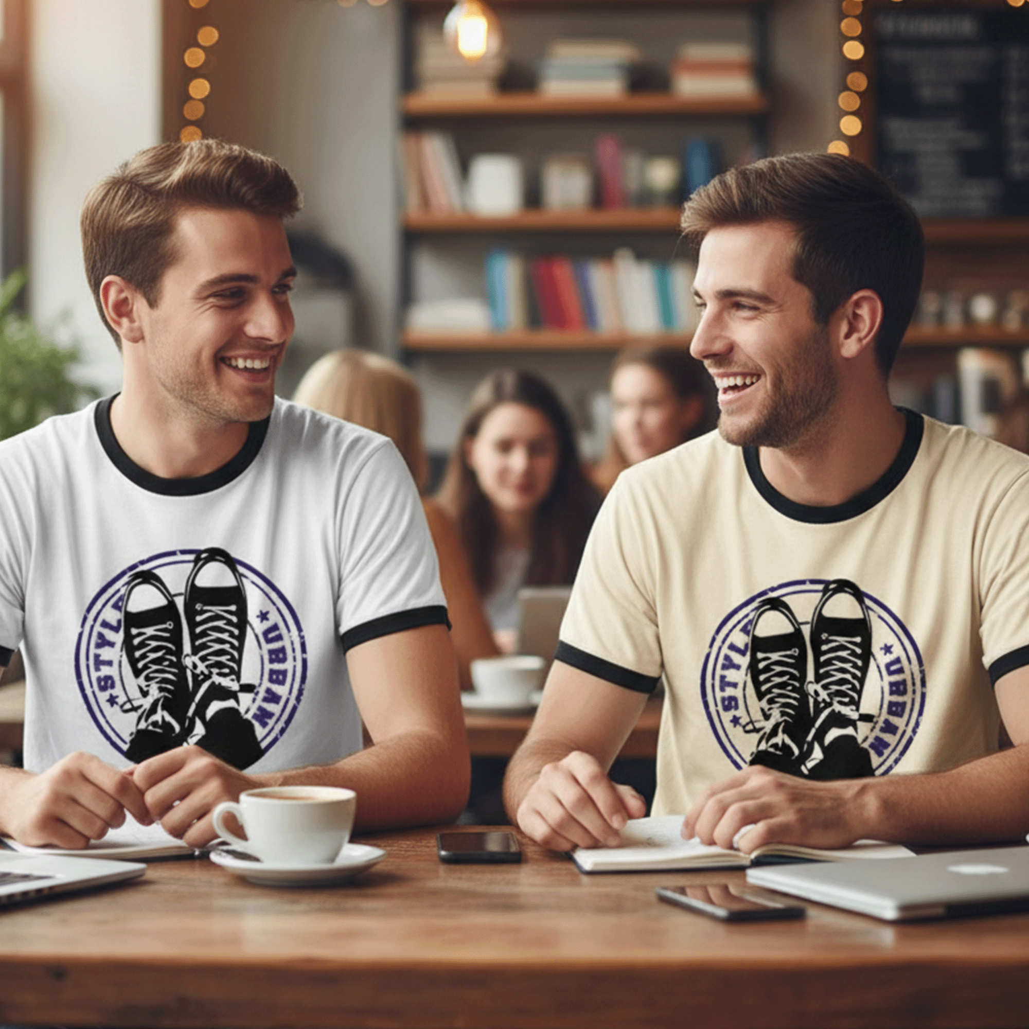 Urban Style Sneakers Ringer T-shirt