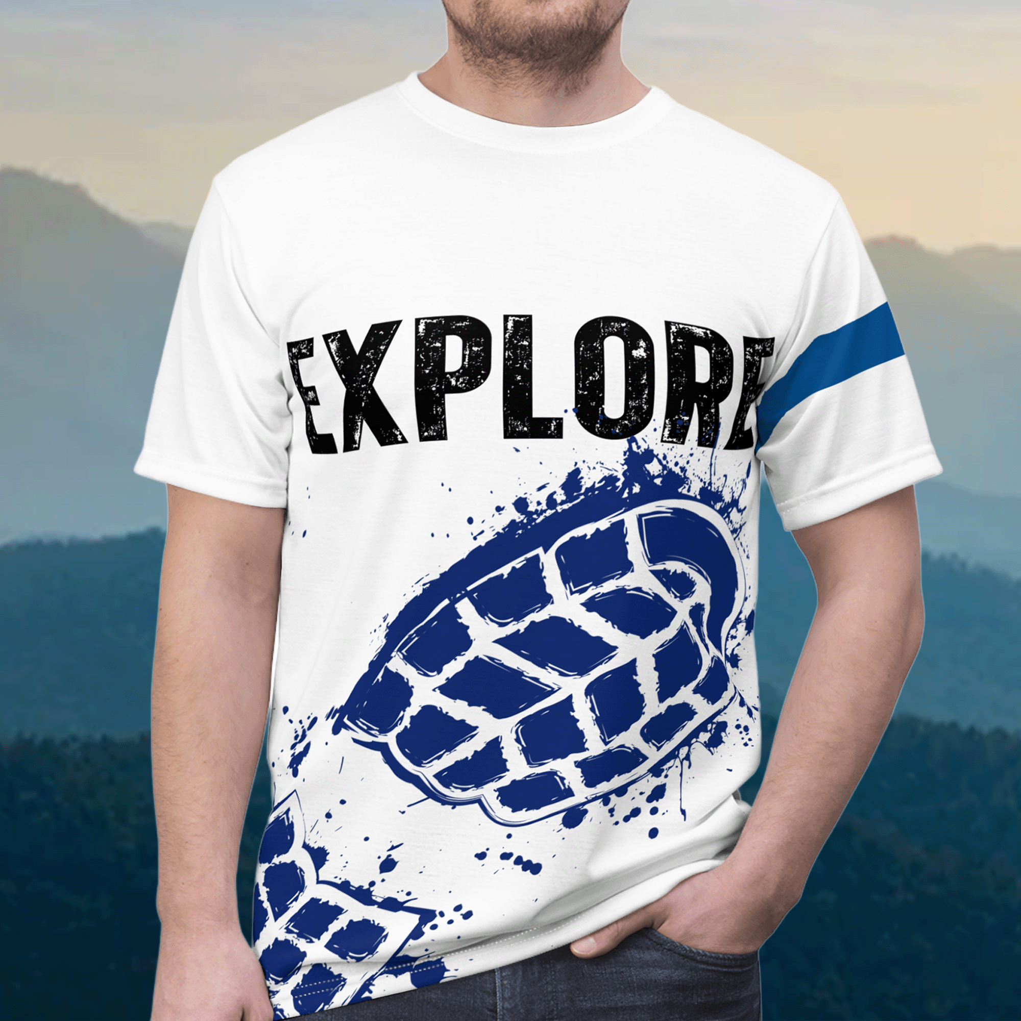 Explore Live 4 Adventure Unisex Graphic Tee