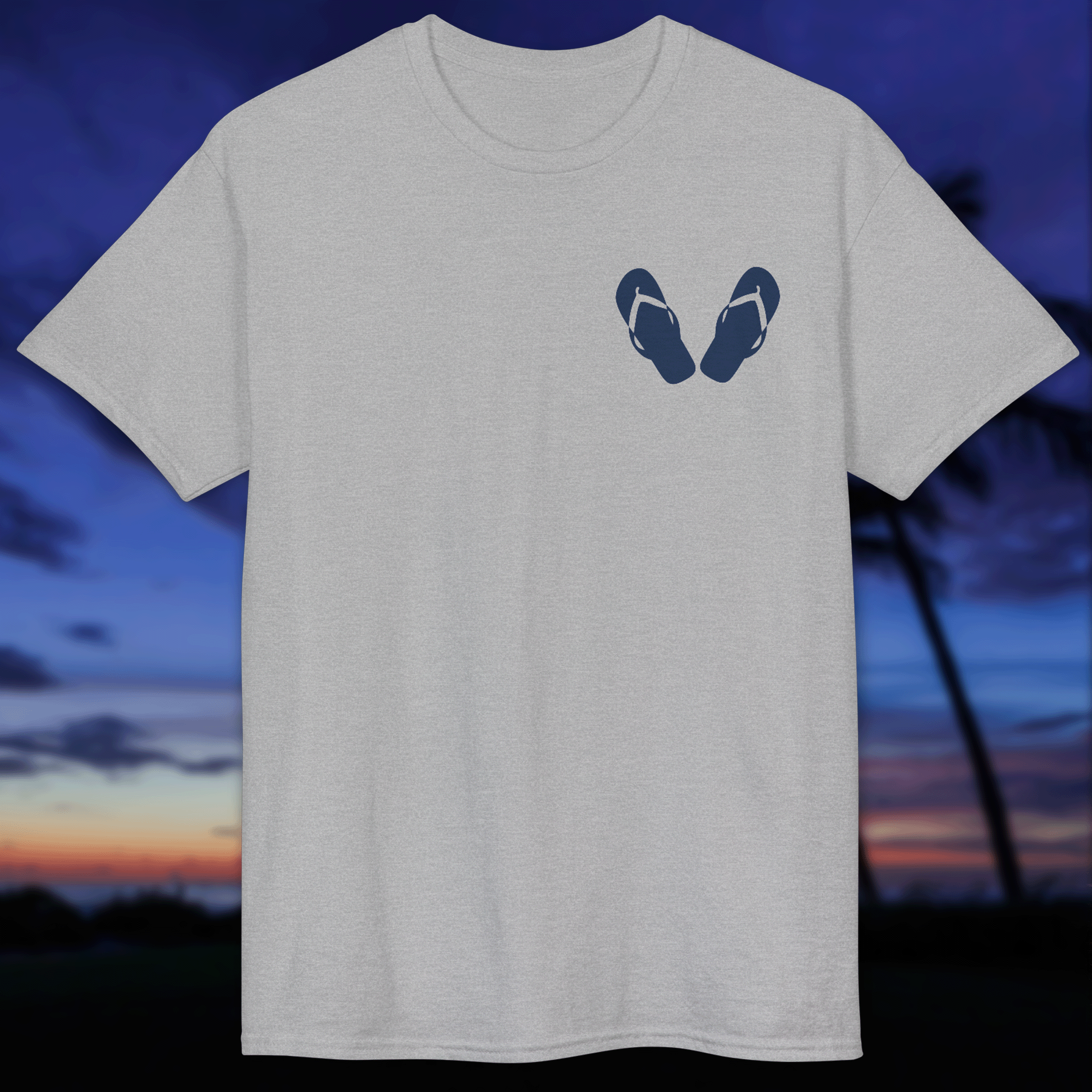 Beach Flip Flops DryBlend T-Shirt