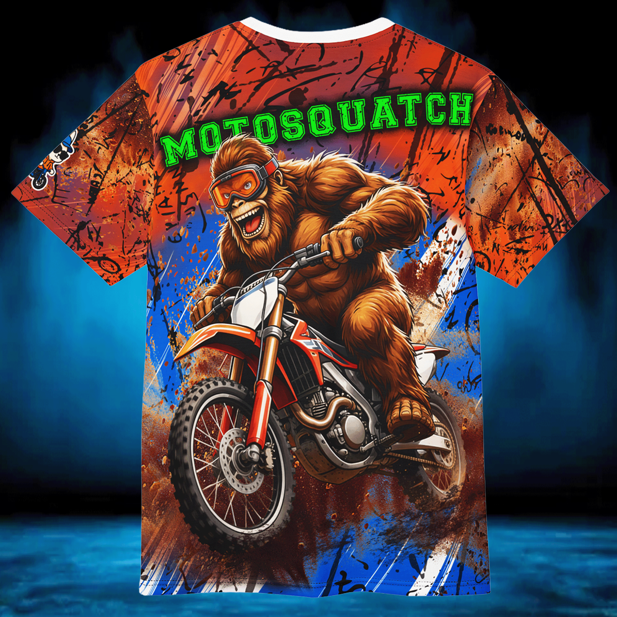 Motocross Sasquatch Tee