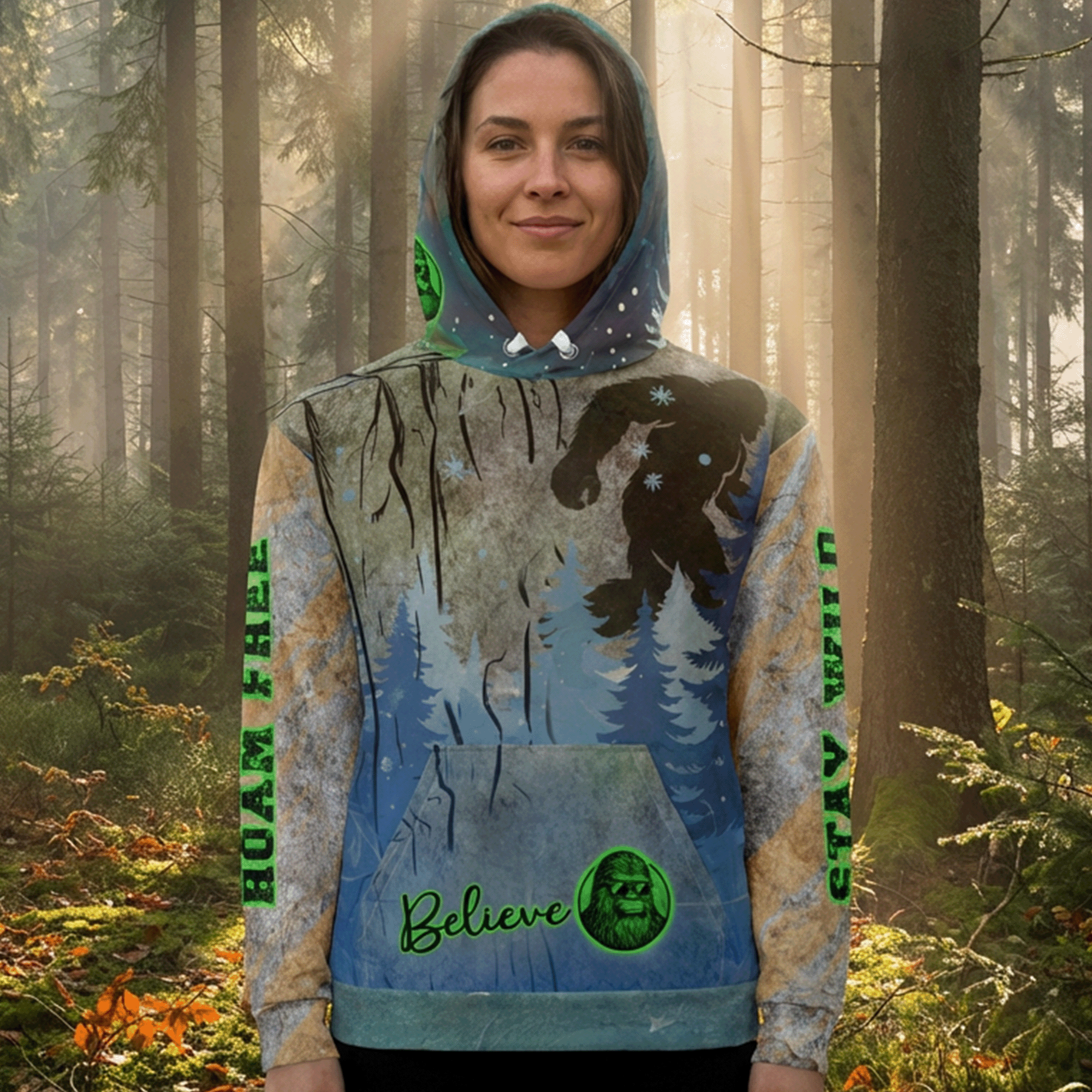 Sasquatch Believe Hoodie