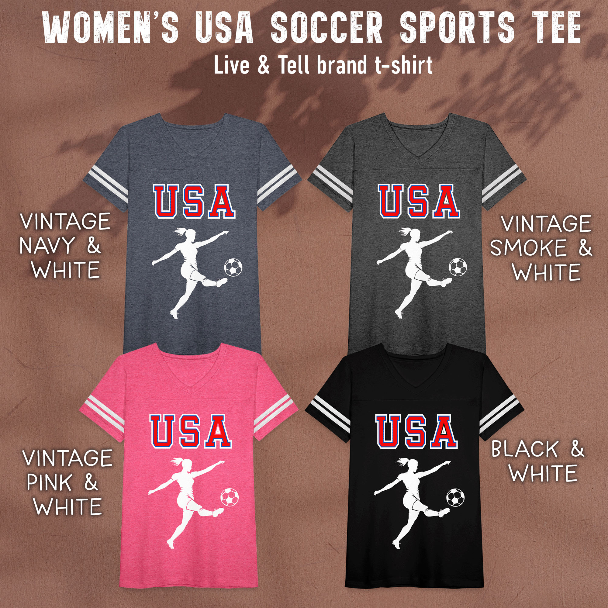 Women’s USA Soccer Sport T-Shirt