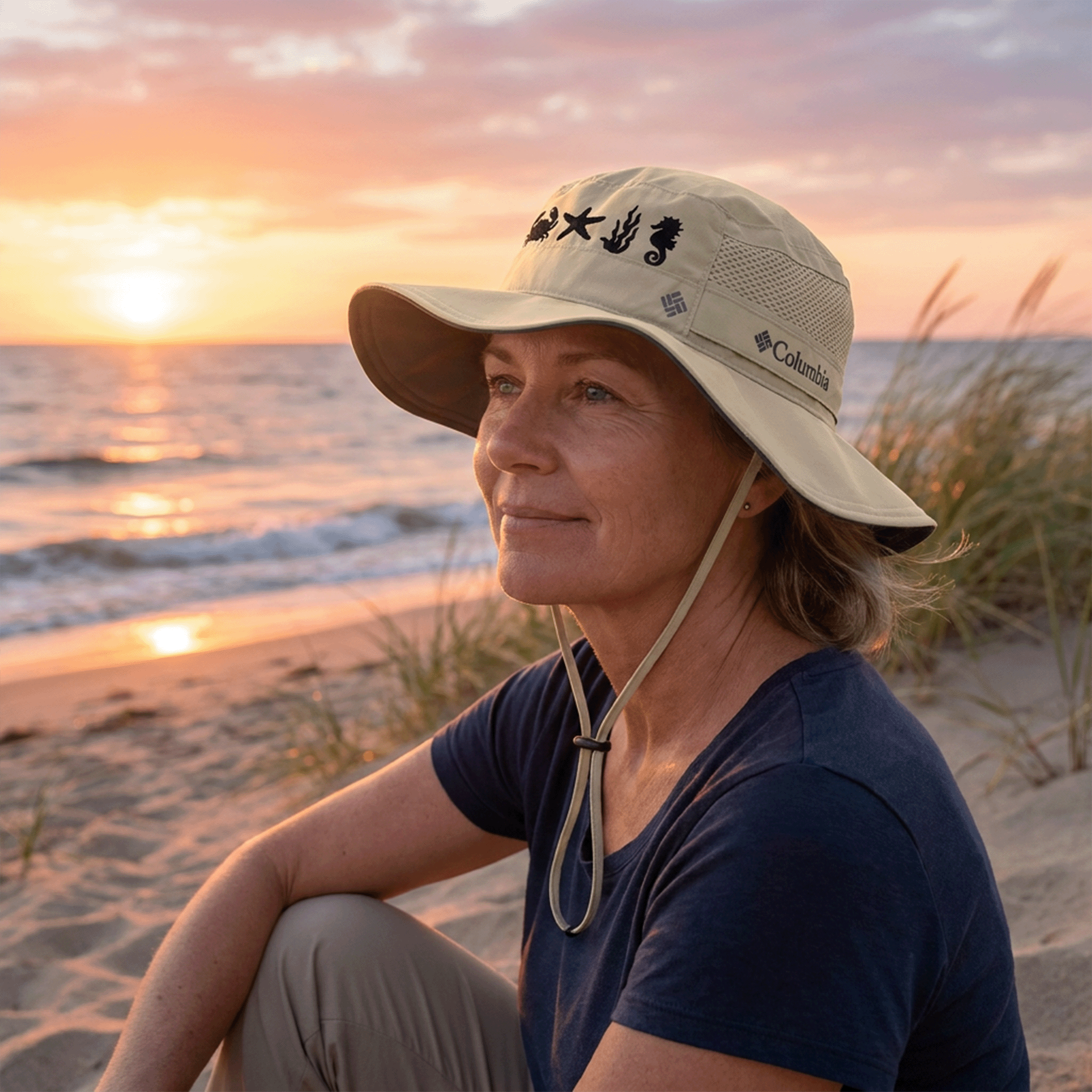 Beach Vibes Columbia Bora Bora Booney Hat