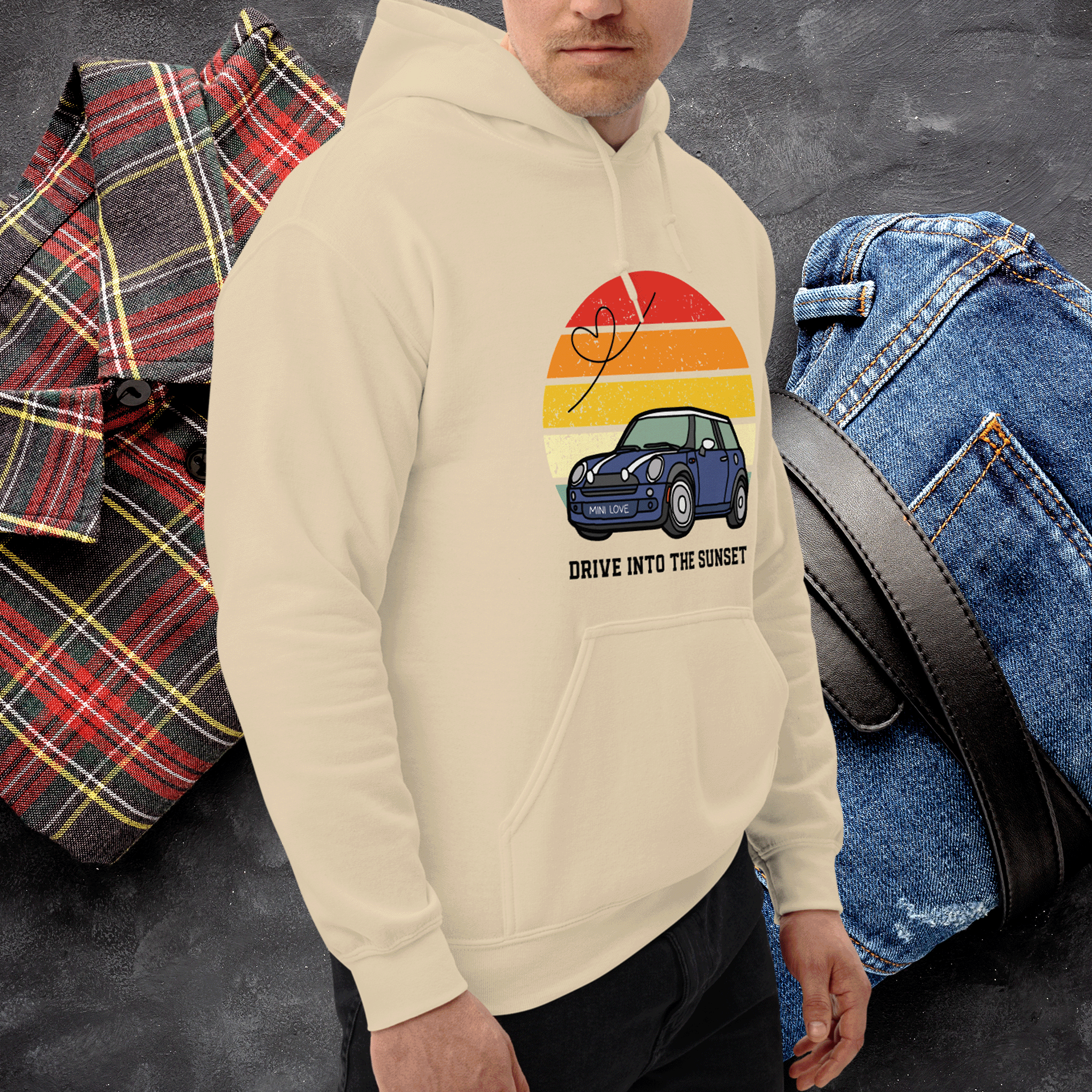 Mini Drive into the Sunset Hoodie