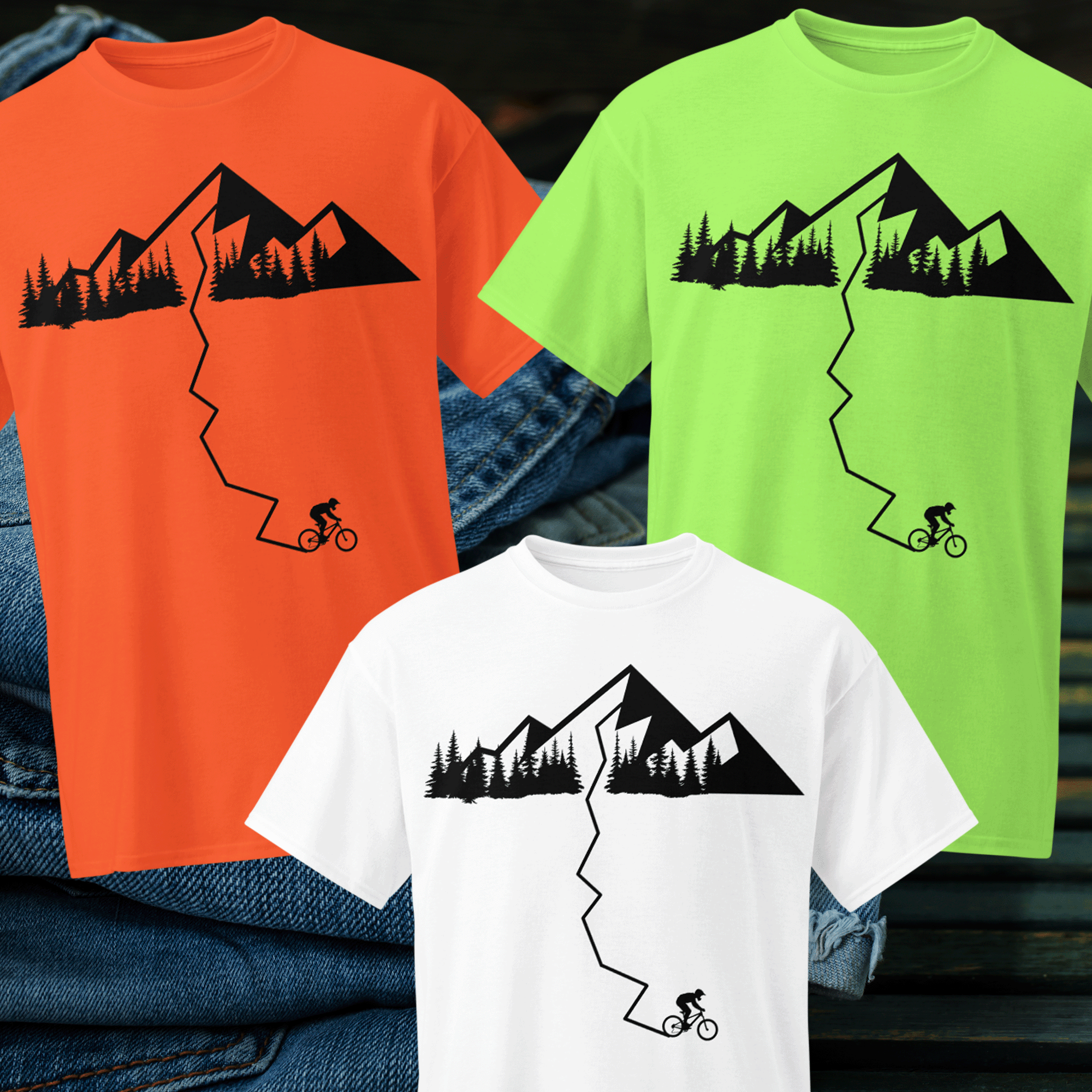 Mountain Biker DryBlend® T-Shirt