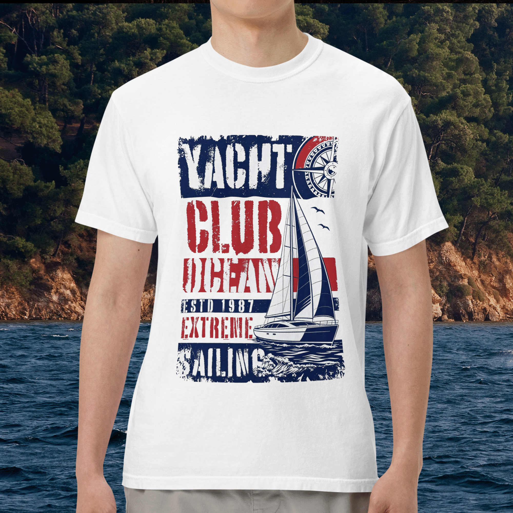 Retro Sailing T-shirt