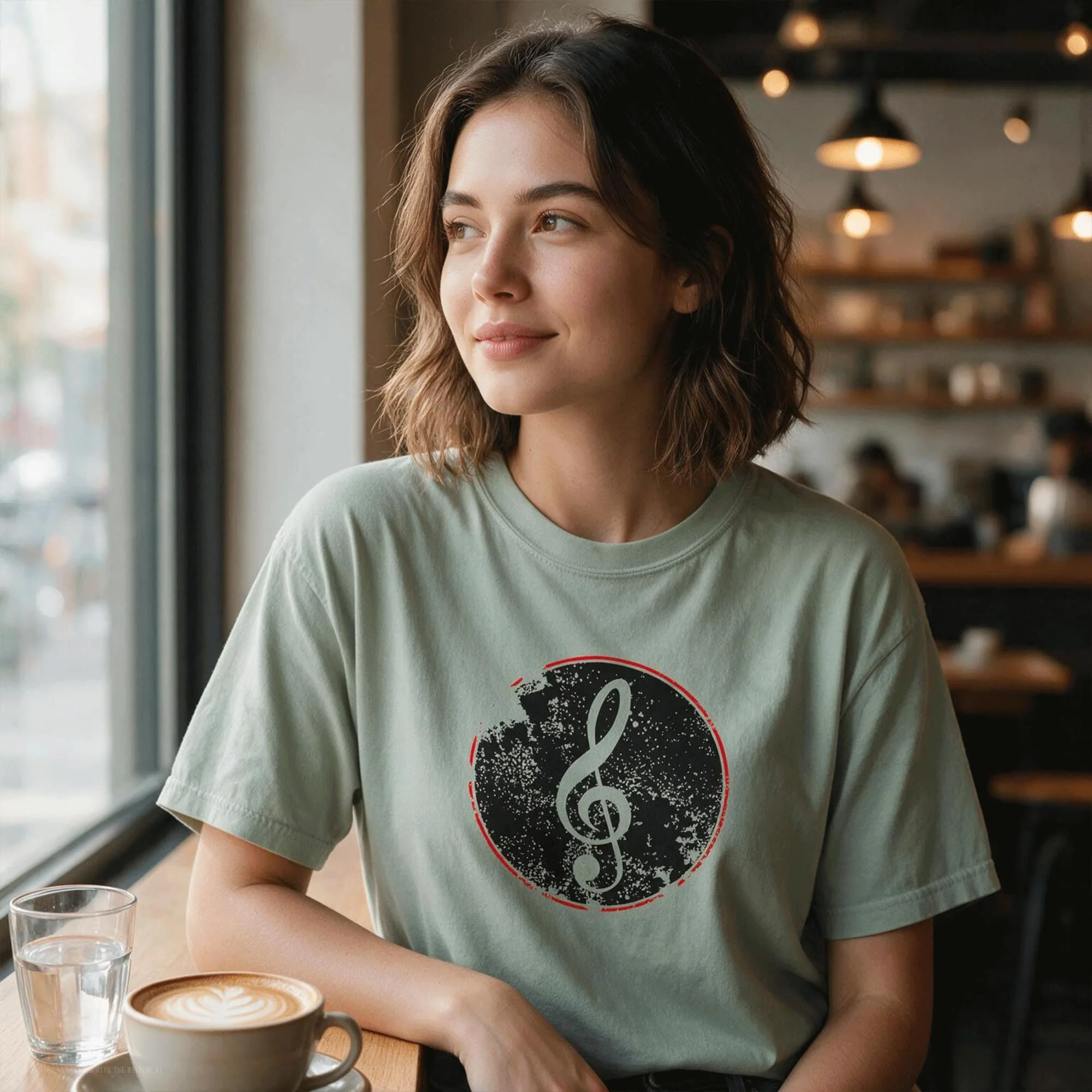 Music Lover Grunge Graphic T-shirt