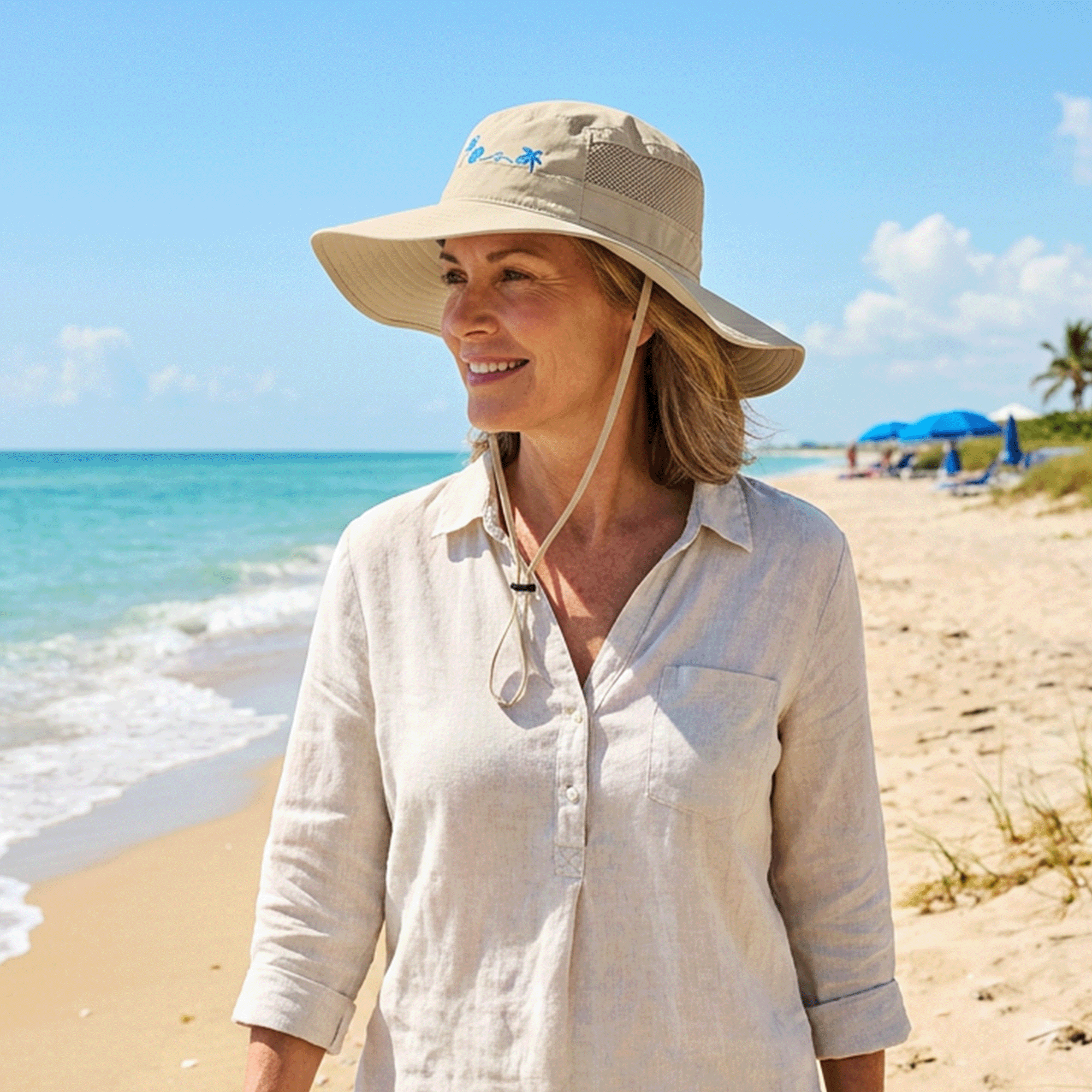 Beach Vibes Columbia Bora Bora Hat