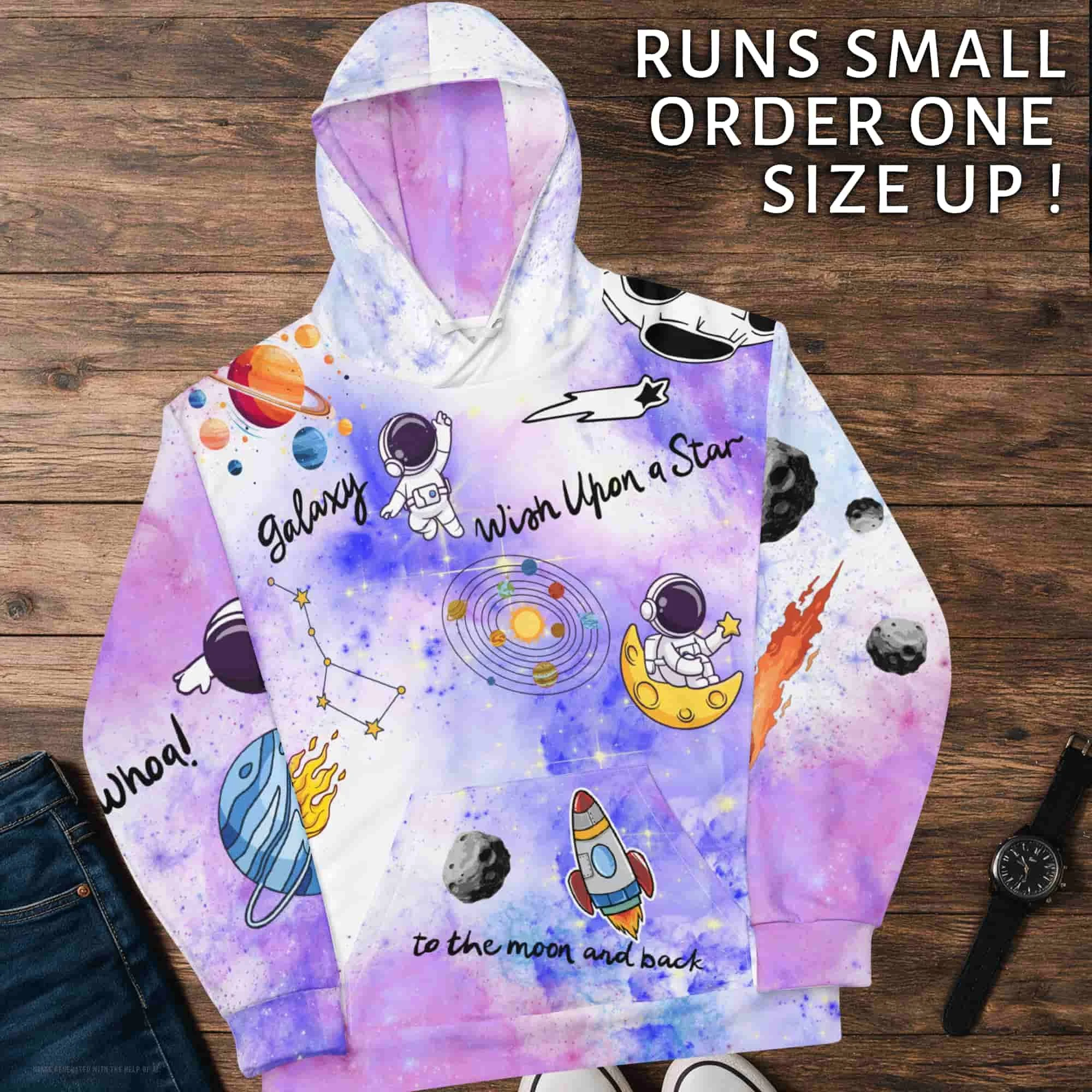 Space Themed Streetwear Hoodie