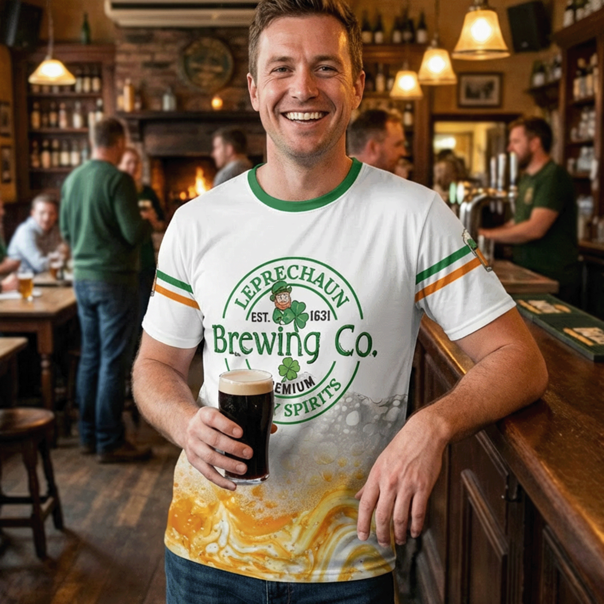 Mens St. Patricks Day T-Shirt