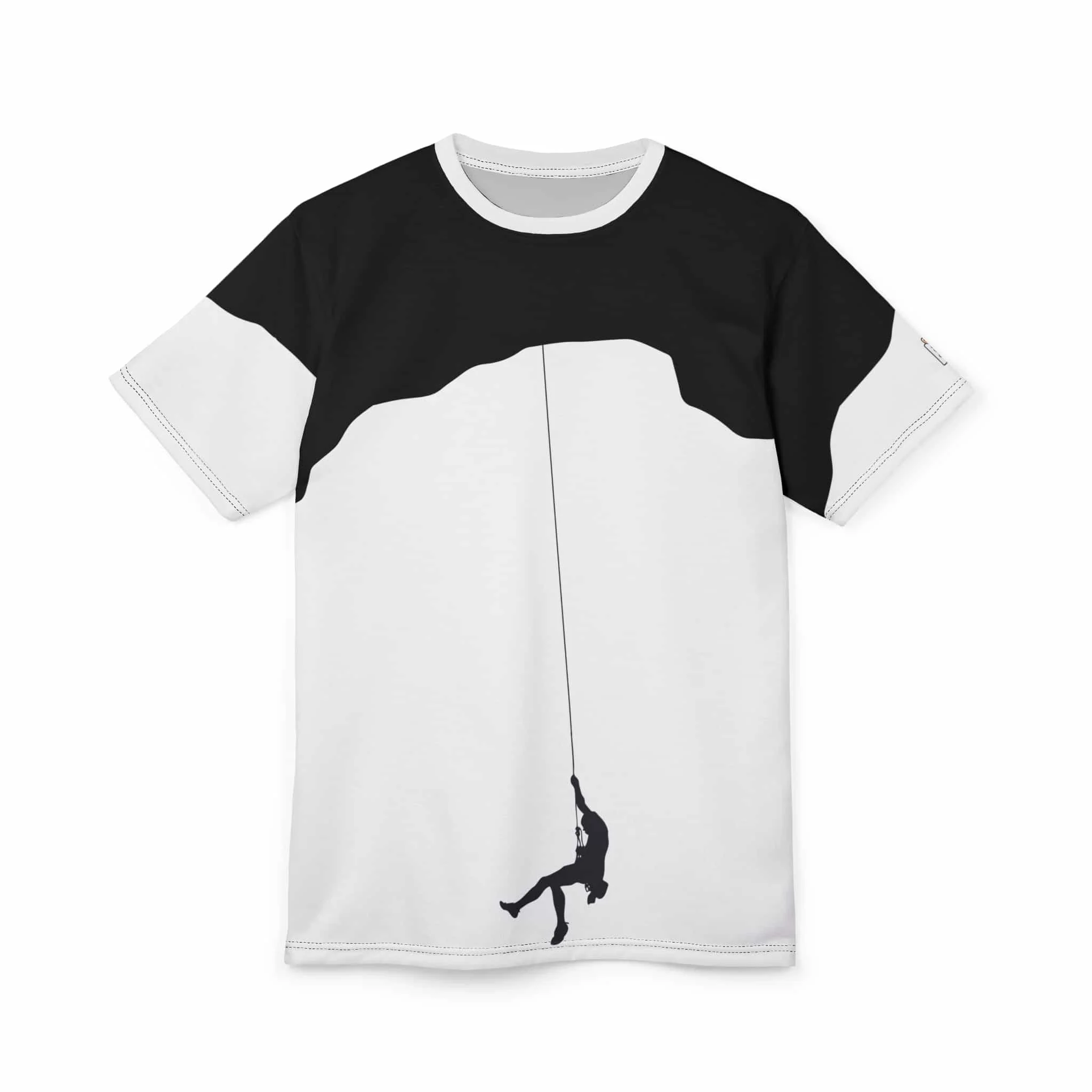 Rock Climber Silhouette Unisex T-shirt