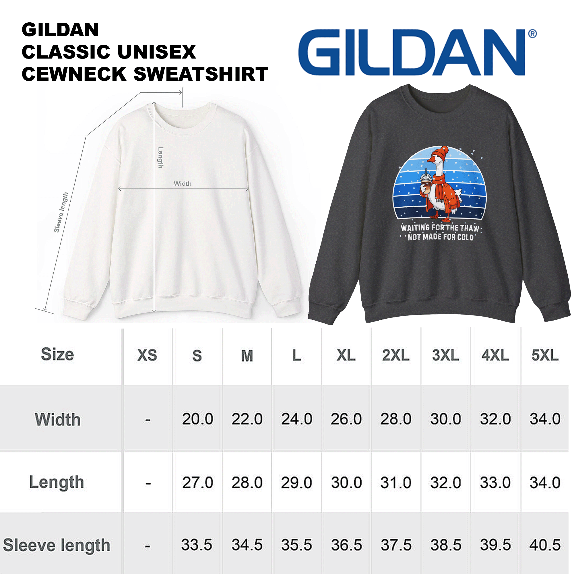 Silly Goose Winter Sweatshirt