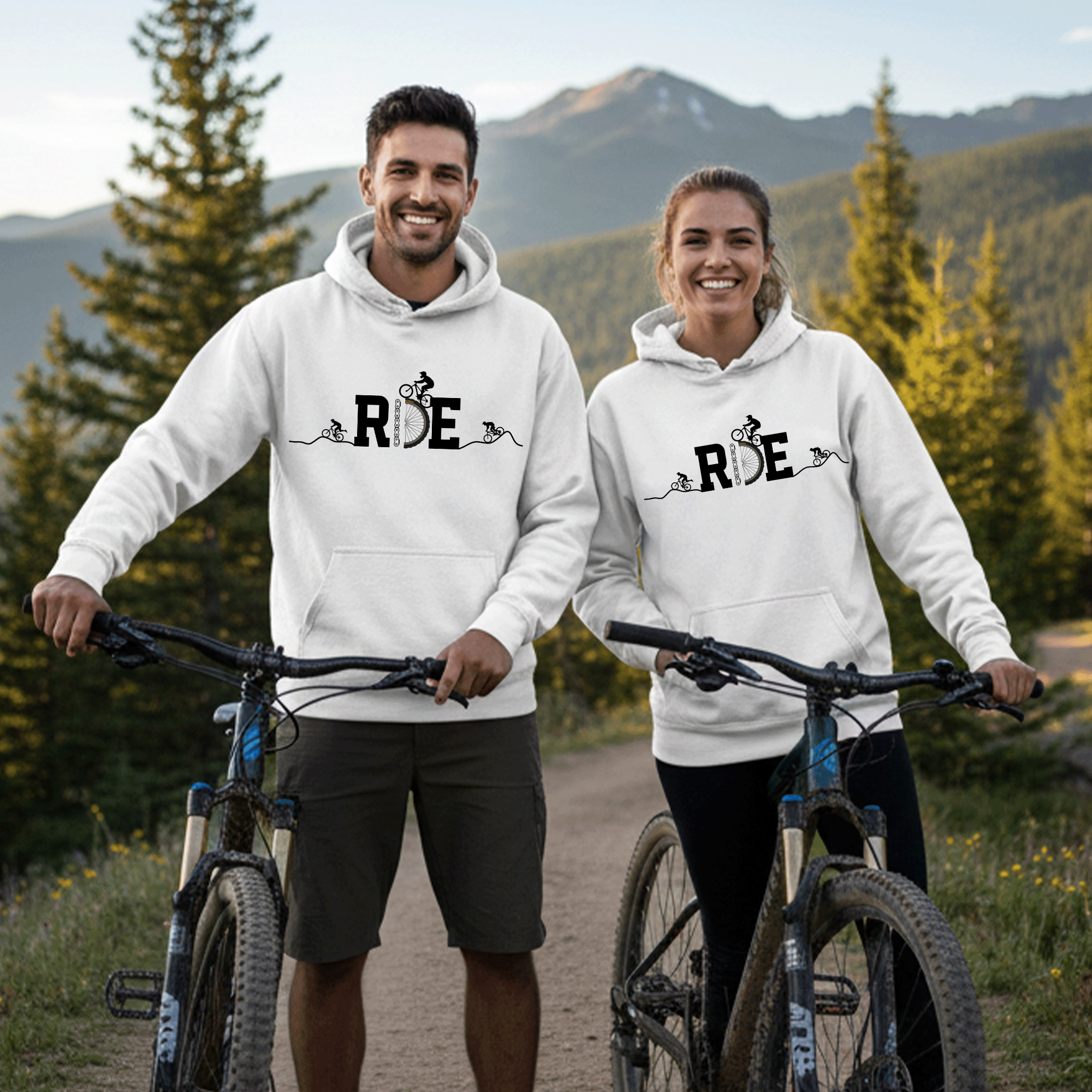 RIDE Mountain Bike Hoodie