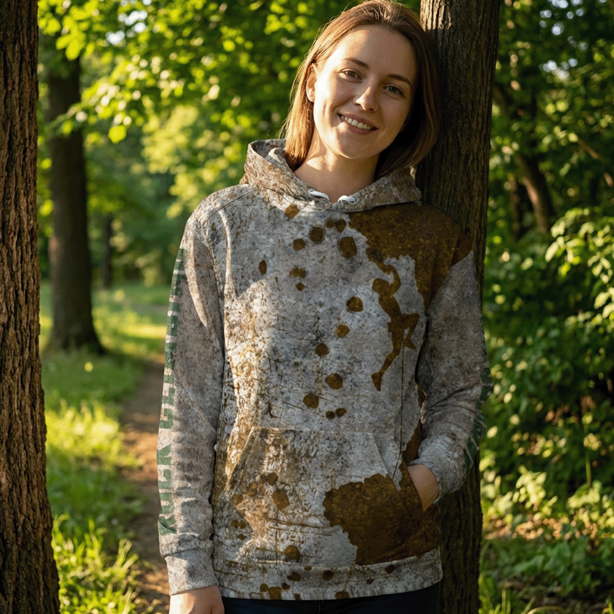 Rock Climbing Cotton Hoodie