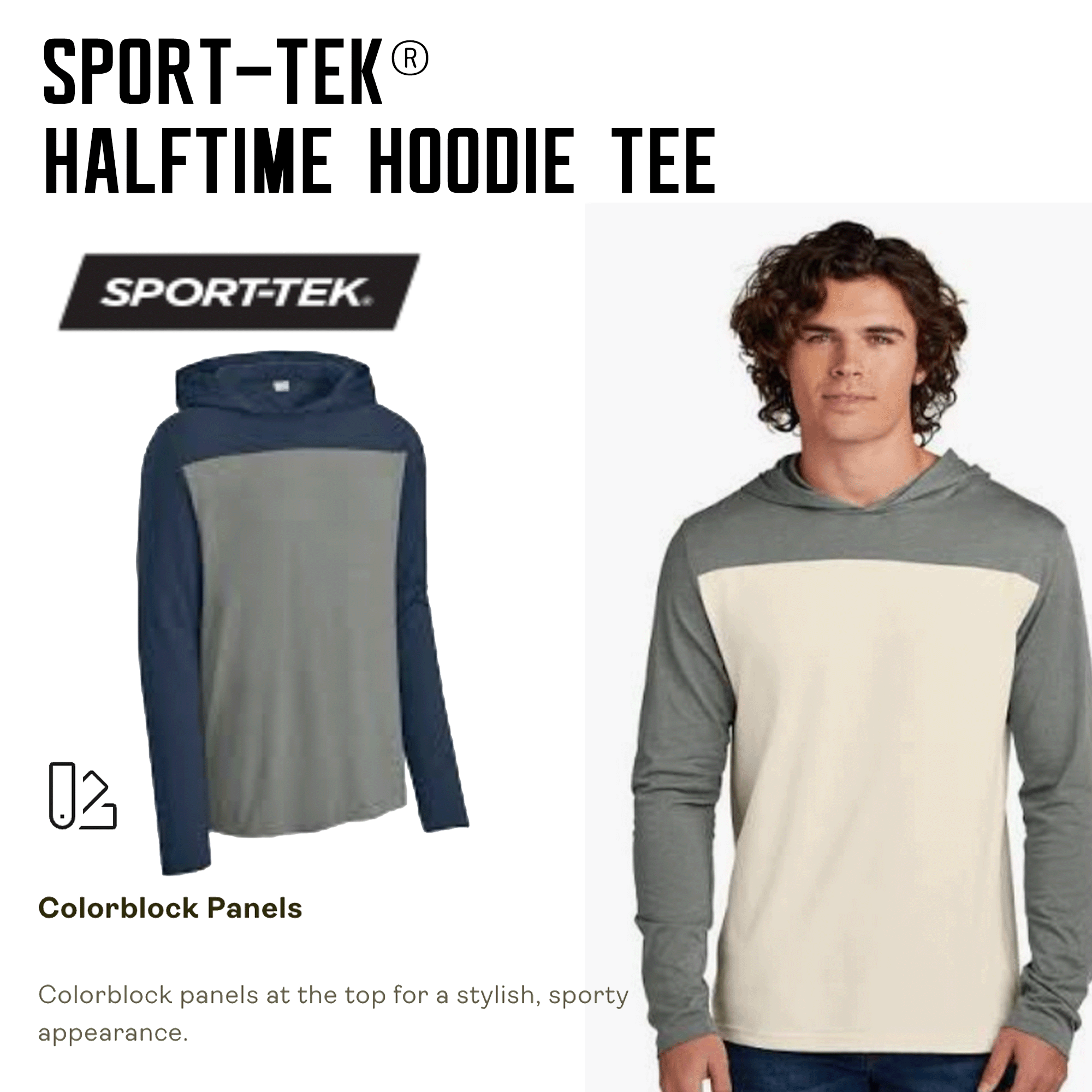 Dog Sport-Tek® Halftime Hoodie Tee