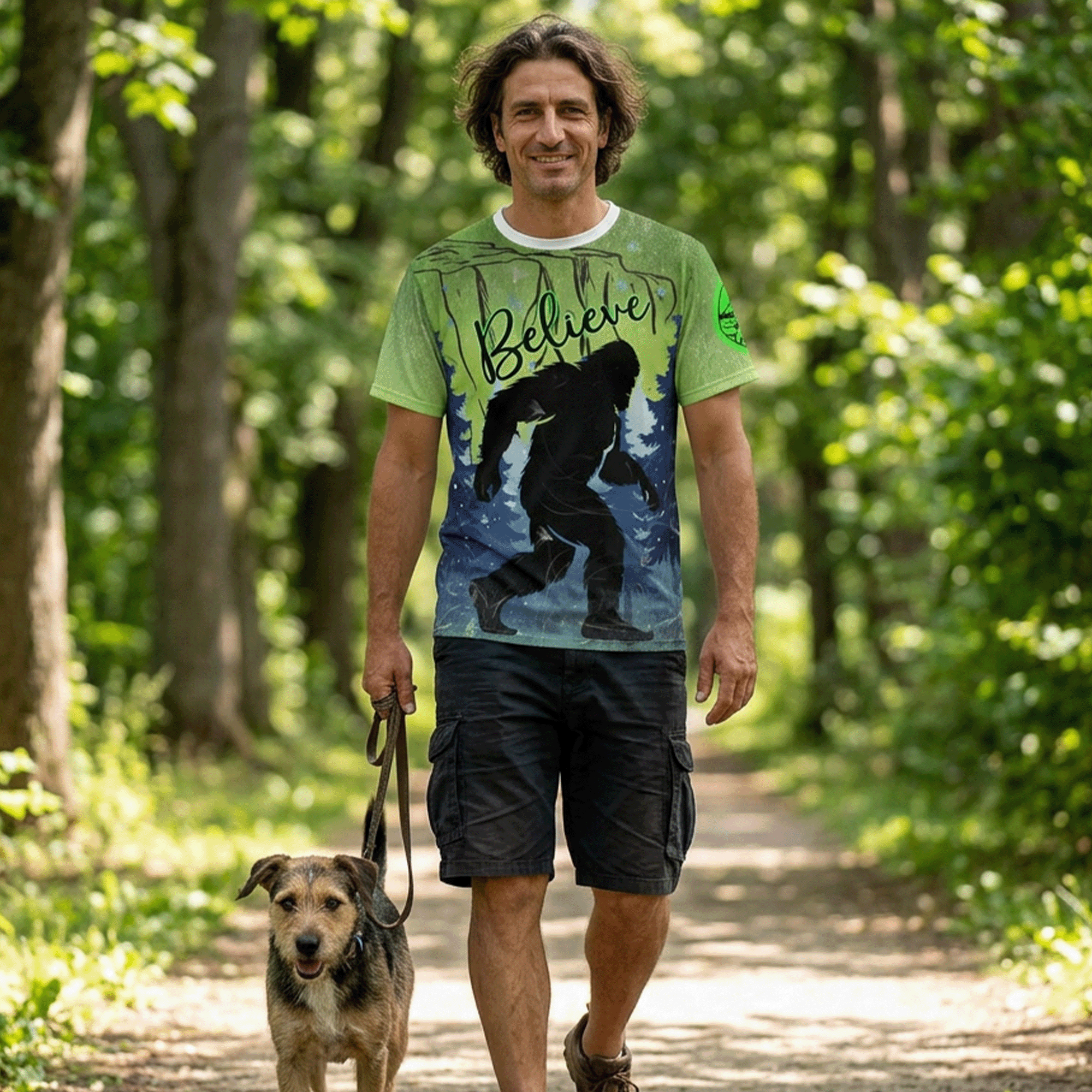 Sasquatch Believe Bigfoot T‑Shirt