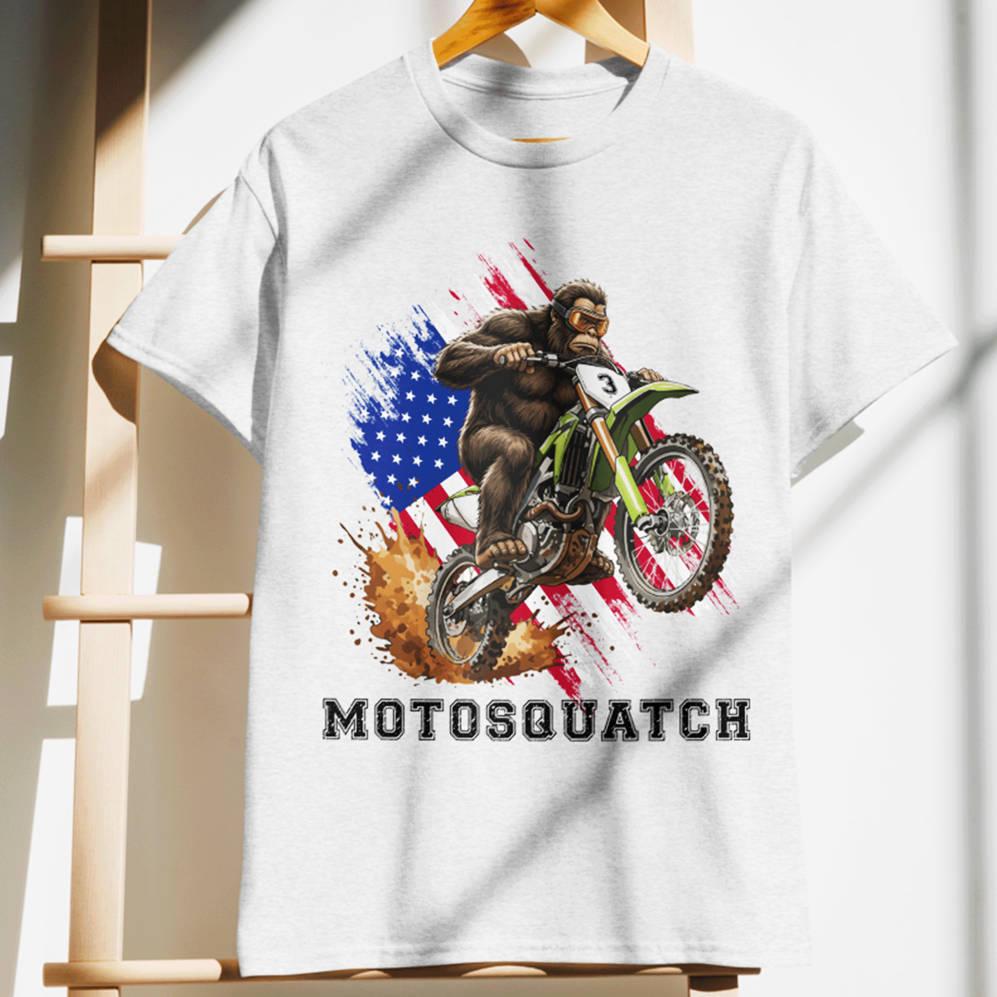 MotoSquatch DryBlend® T-Shirt