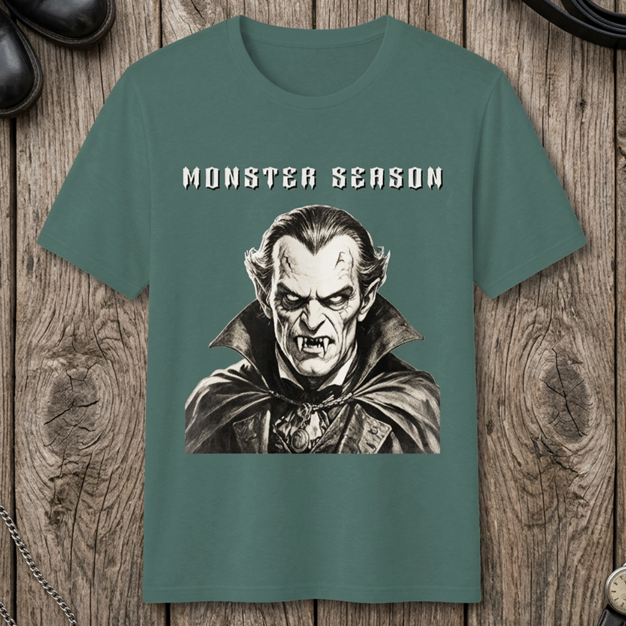 Monster Season Vampire Recycled Tri-Blend Tee