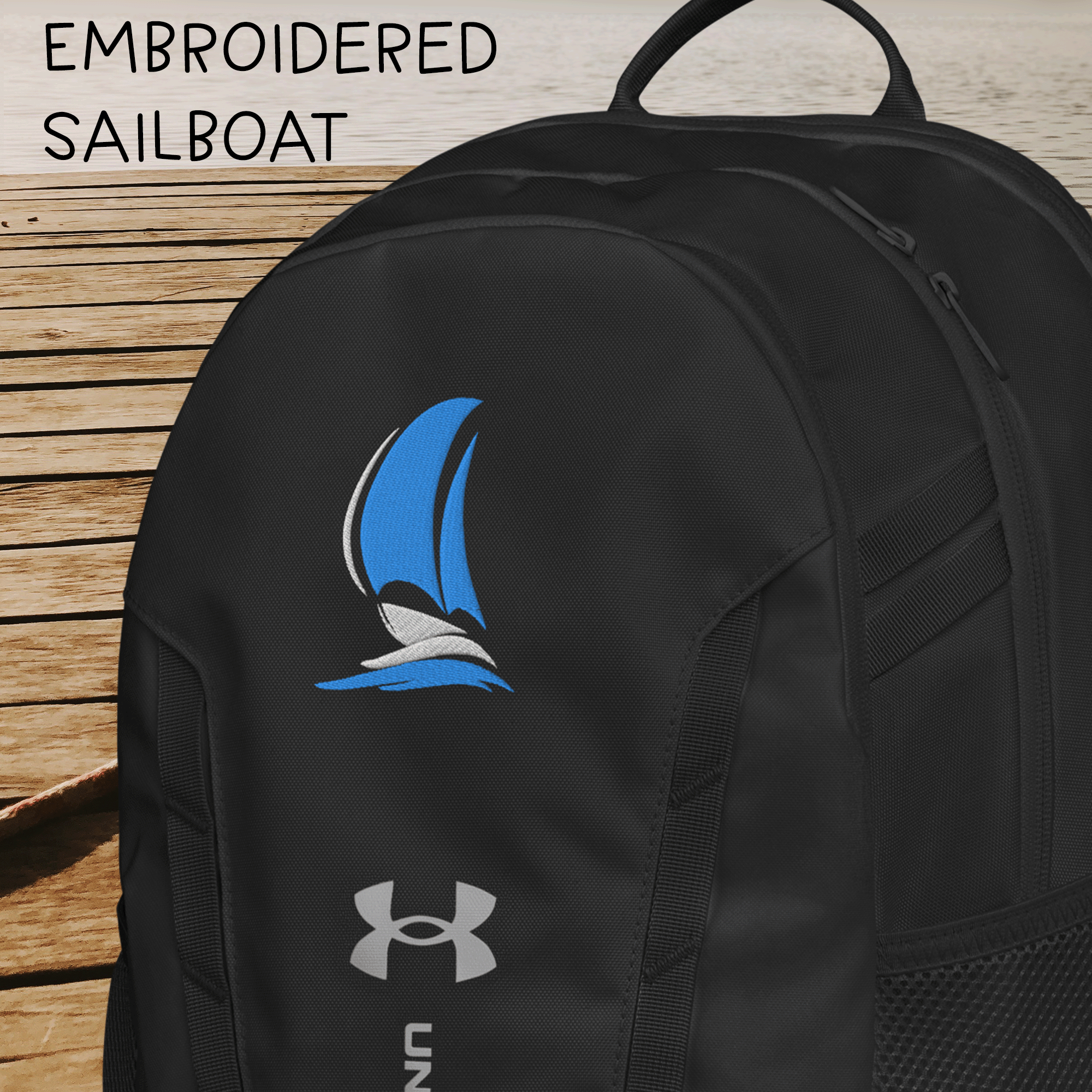 Embroidered Sailboat Under Armour® Backpack