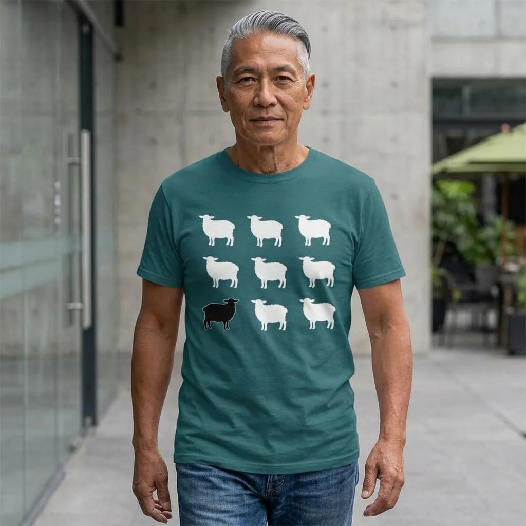 Black Sheep Recycled Cotton T‑Shirt