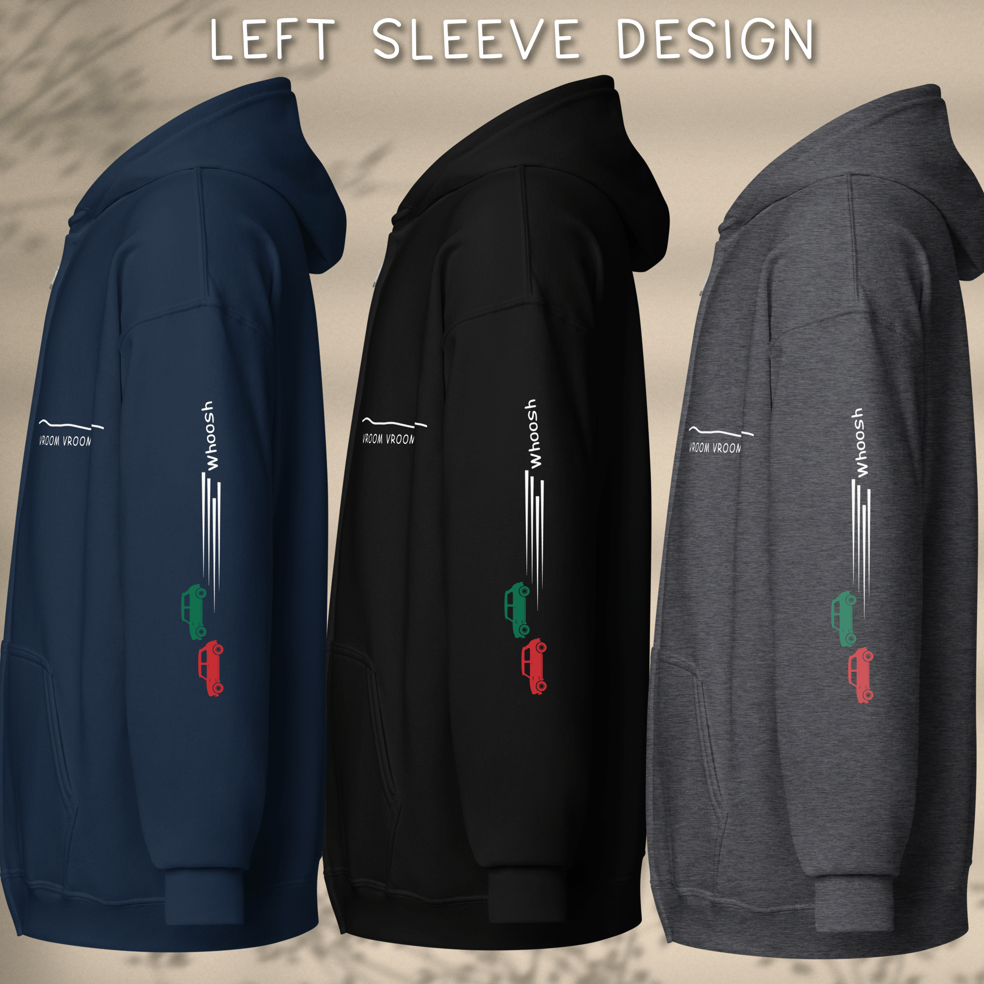 Mini Minimalist Full Zip Unisex Hoodie Jacket