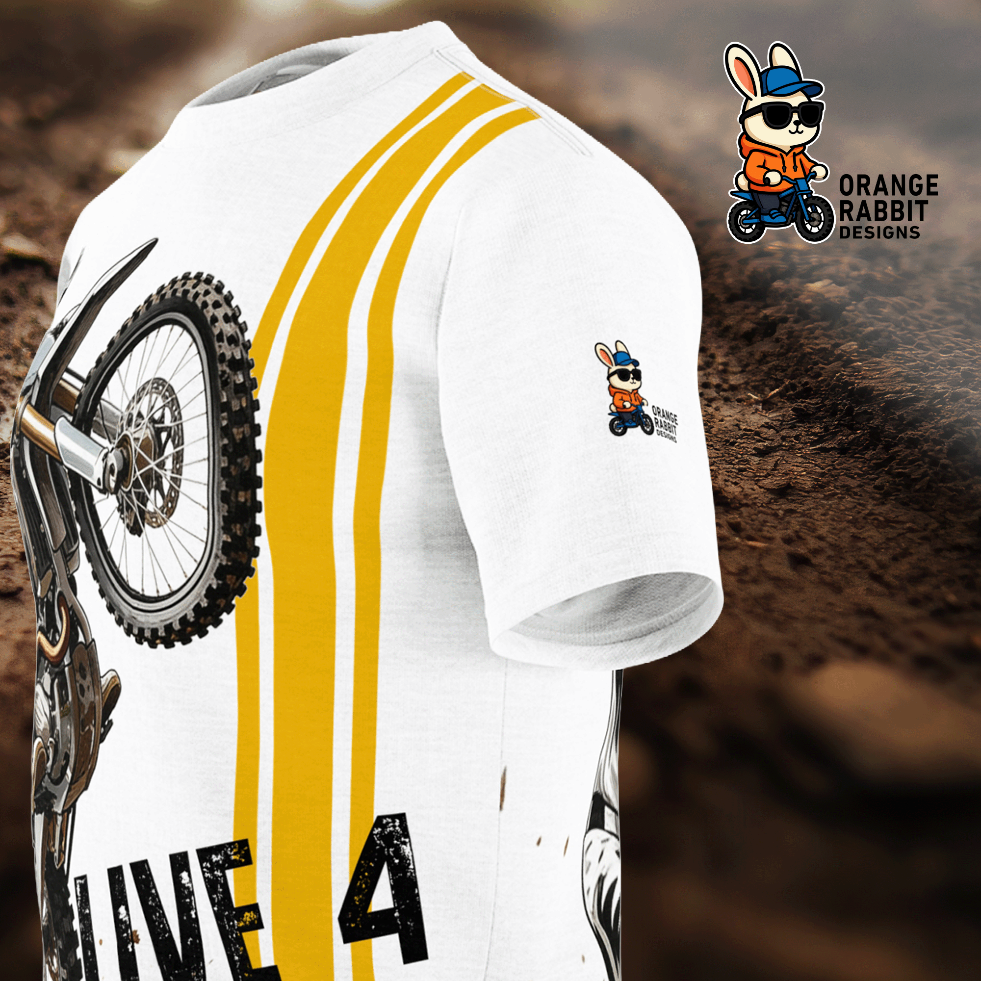Live 4 Motocross All-Over Print Tee