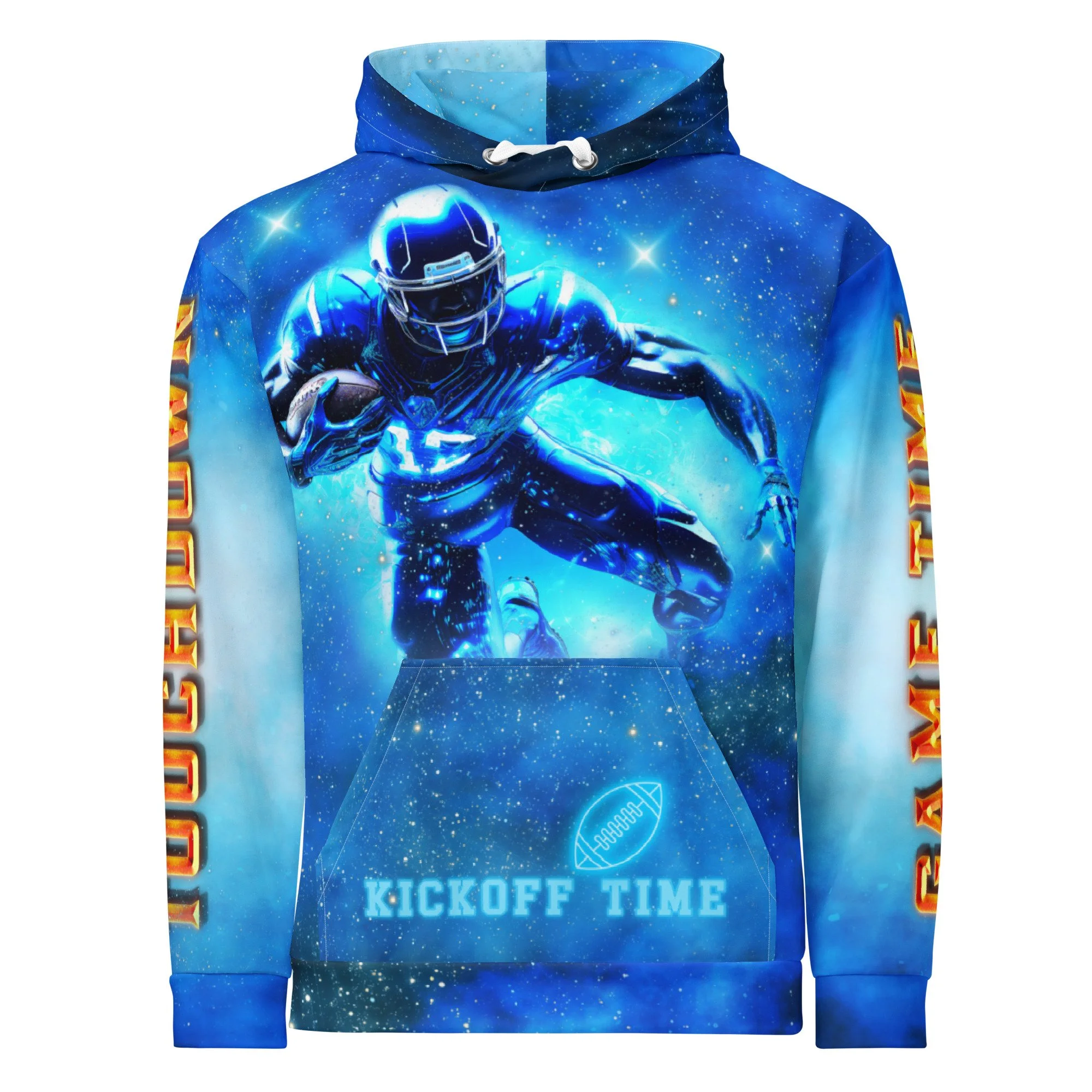 Football Season Cotton Hoodie