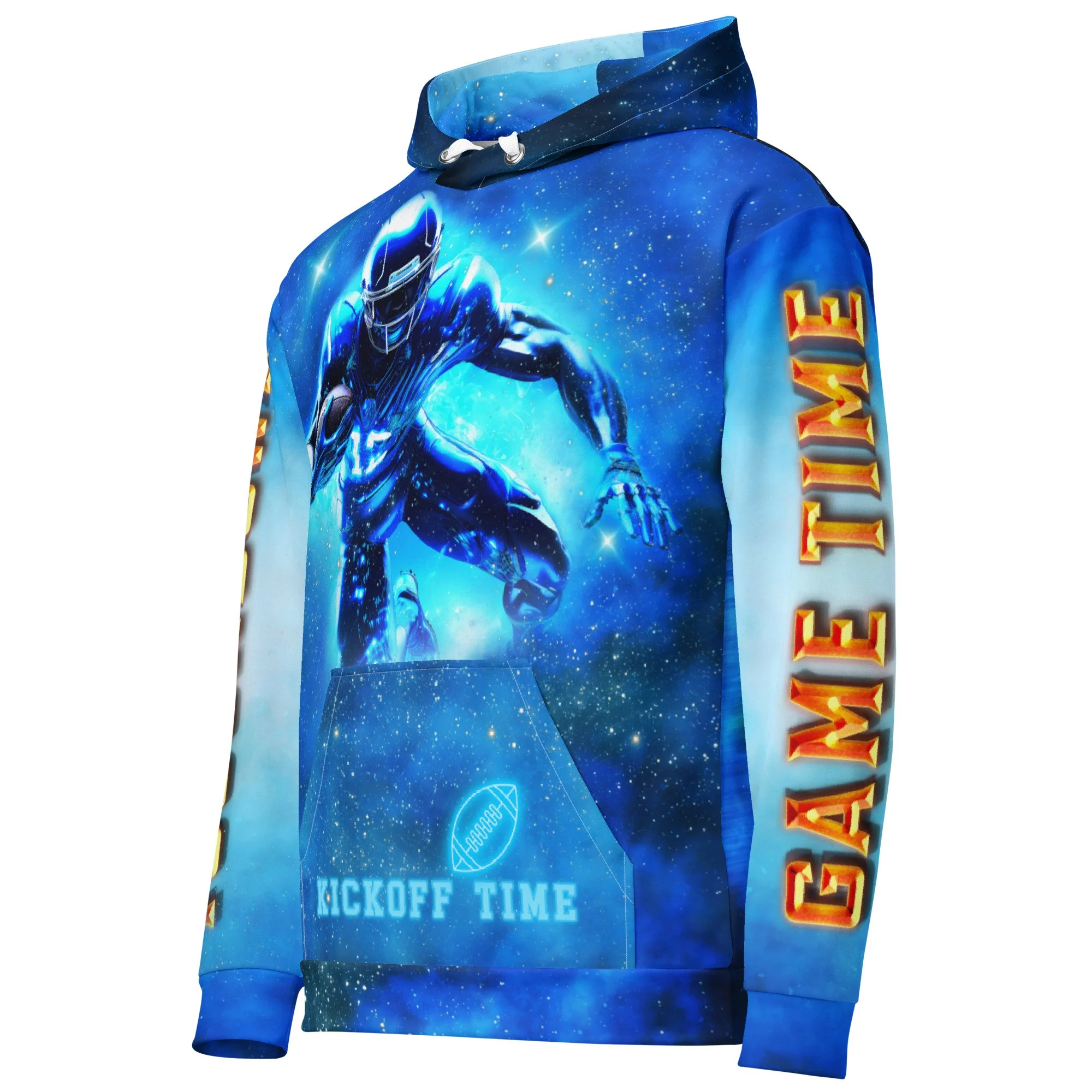 Football Season Cotton Hoodie
