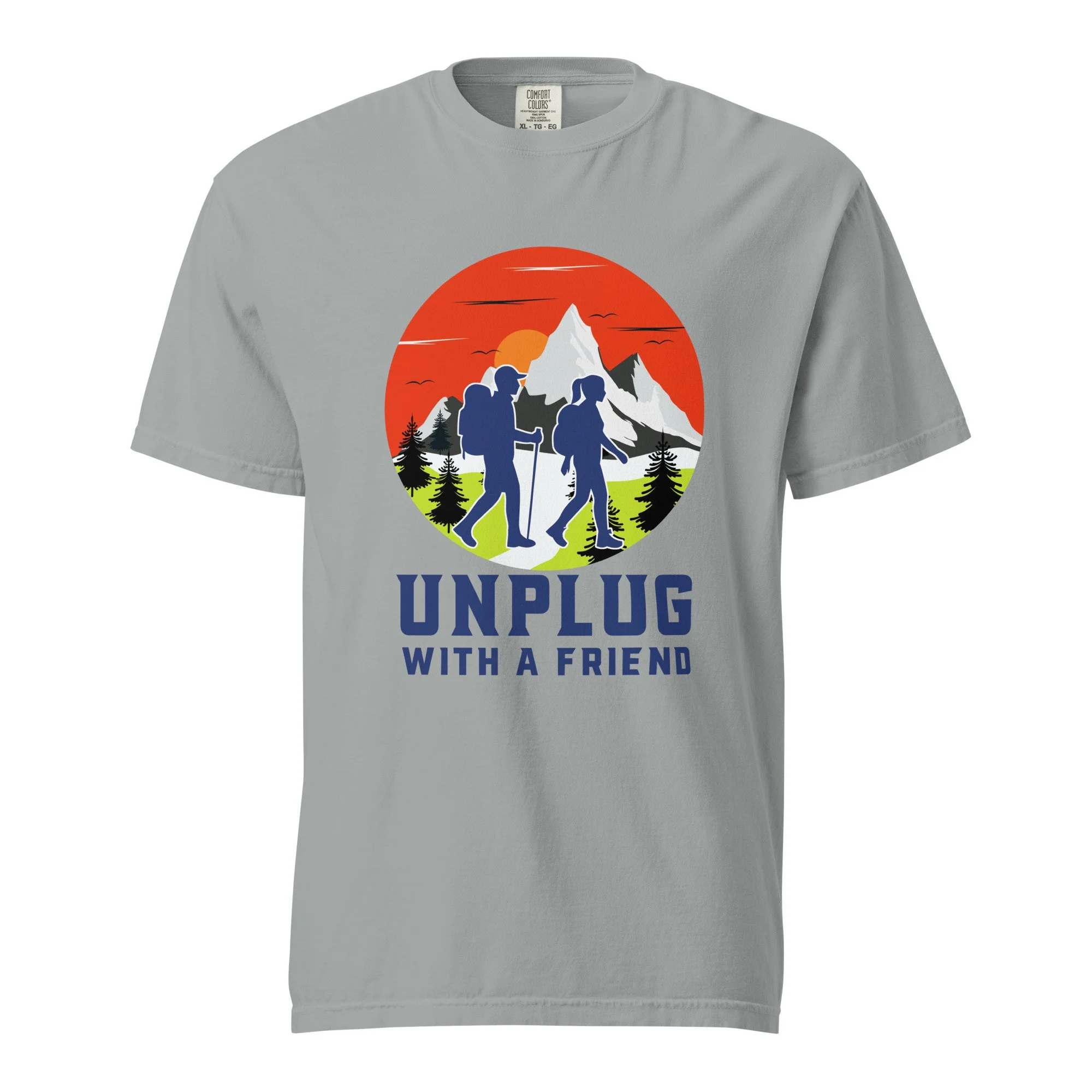 Unplug with a Friend Hiking T-shirt