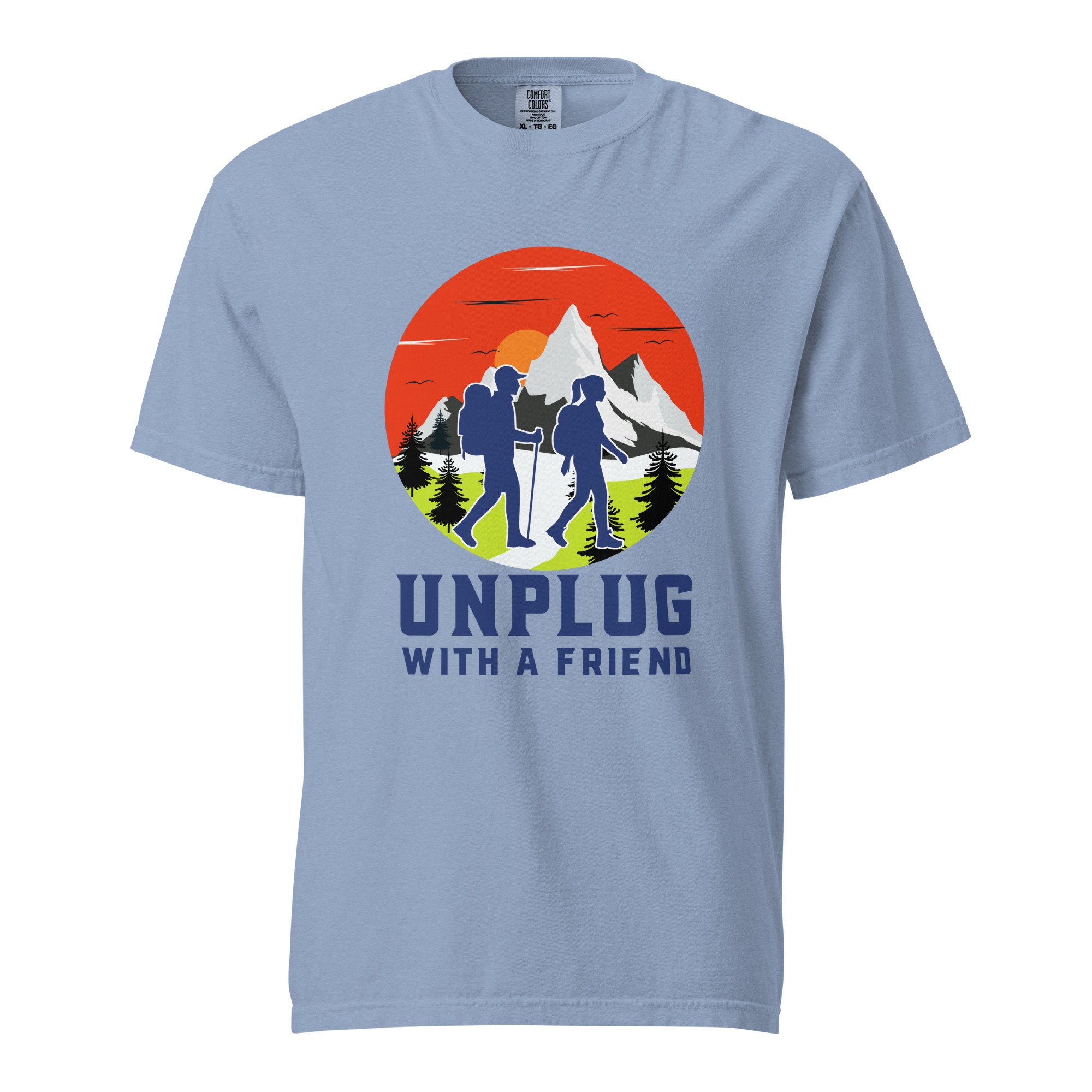 Unplug with a Friend Hiking T-shirt