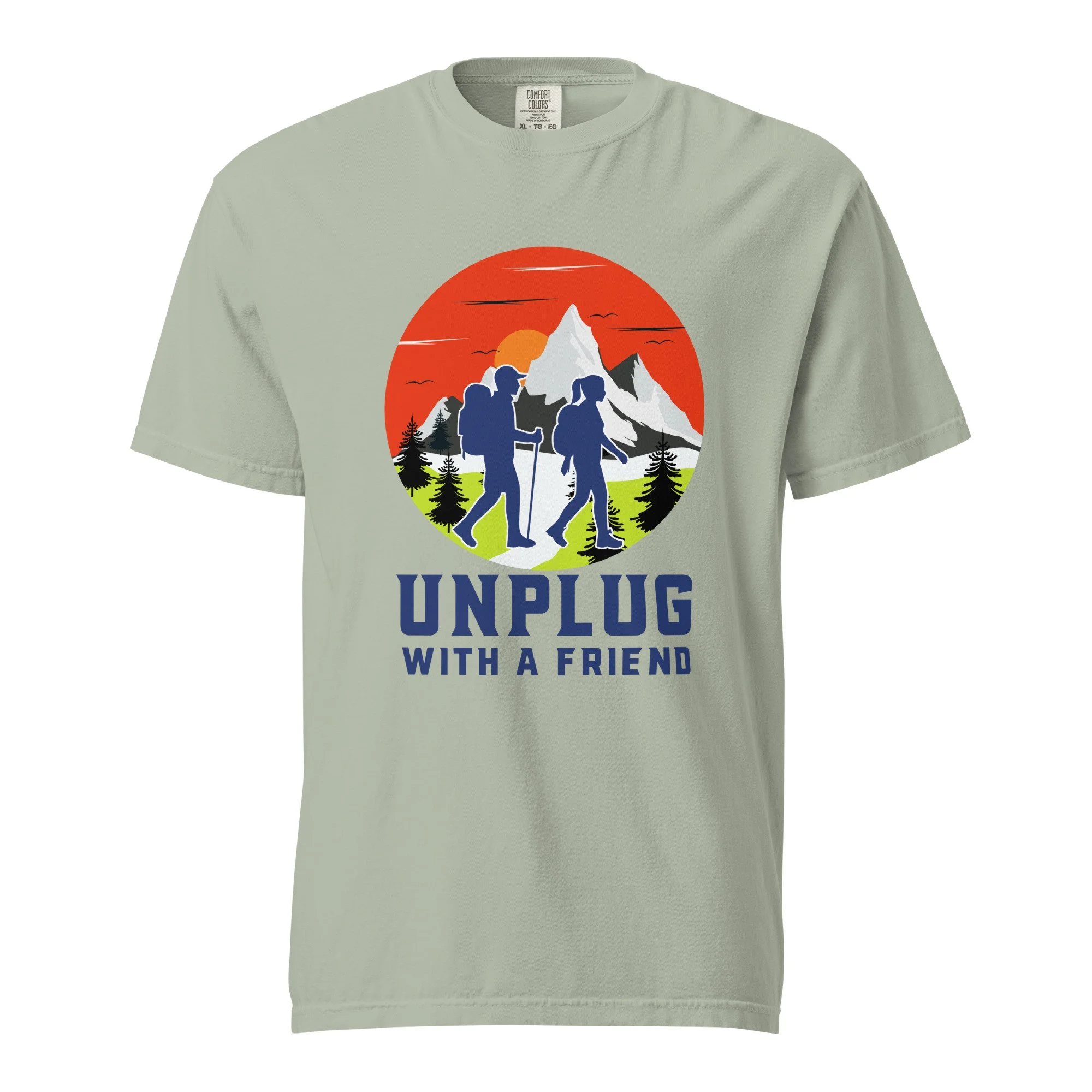 Unplug with a Friend Hiking T-shirt