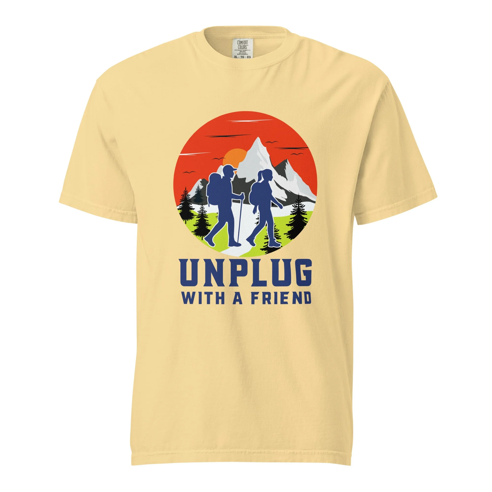 Unplug with a Friend Hiking T-shirt