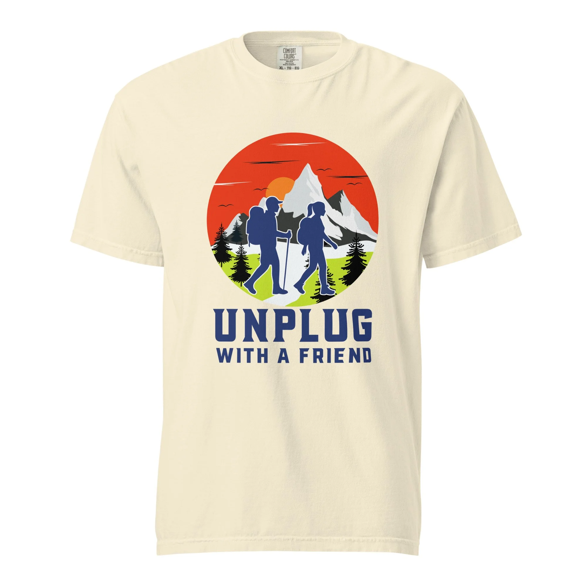 Unplug with a Friend Hiking T-shirt