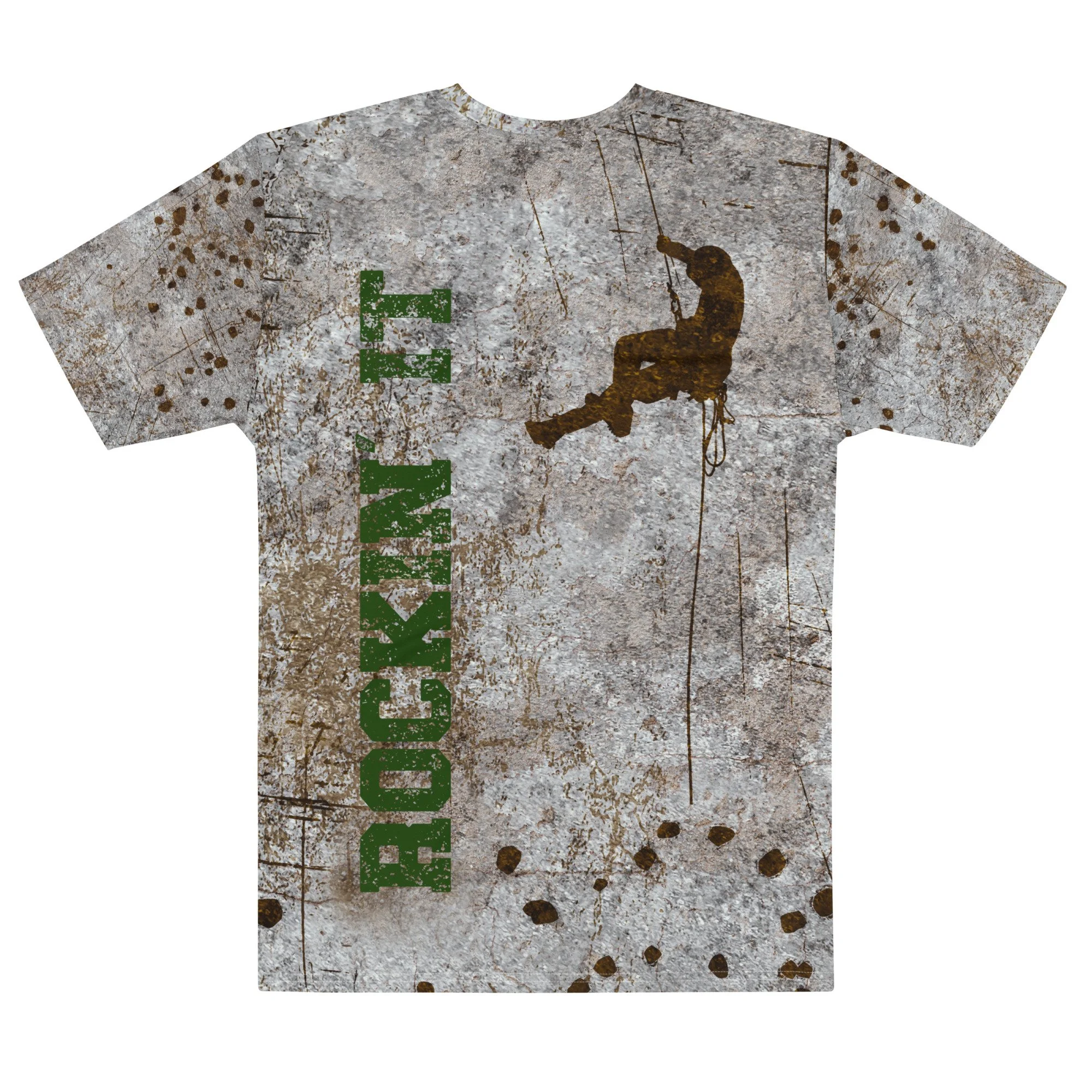 Rock Climbing Mens T-shirt