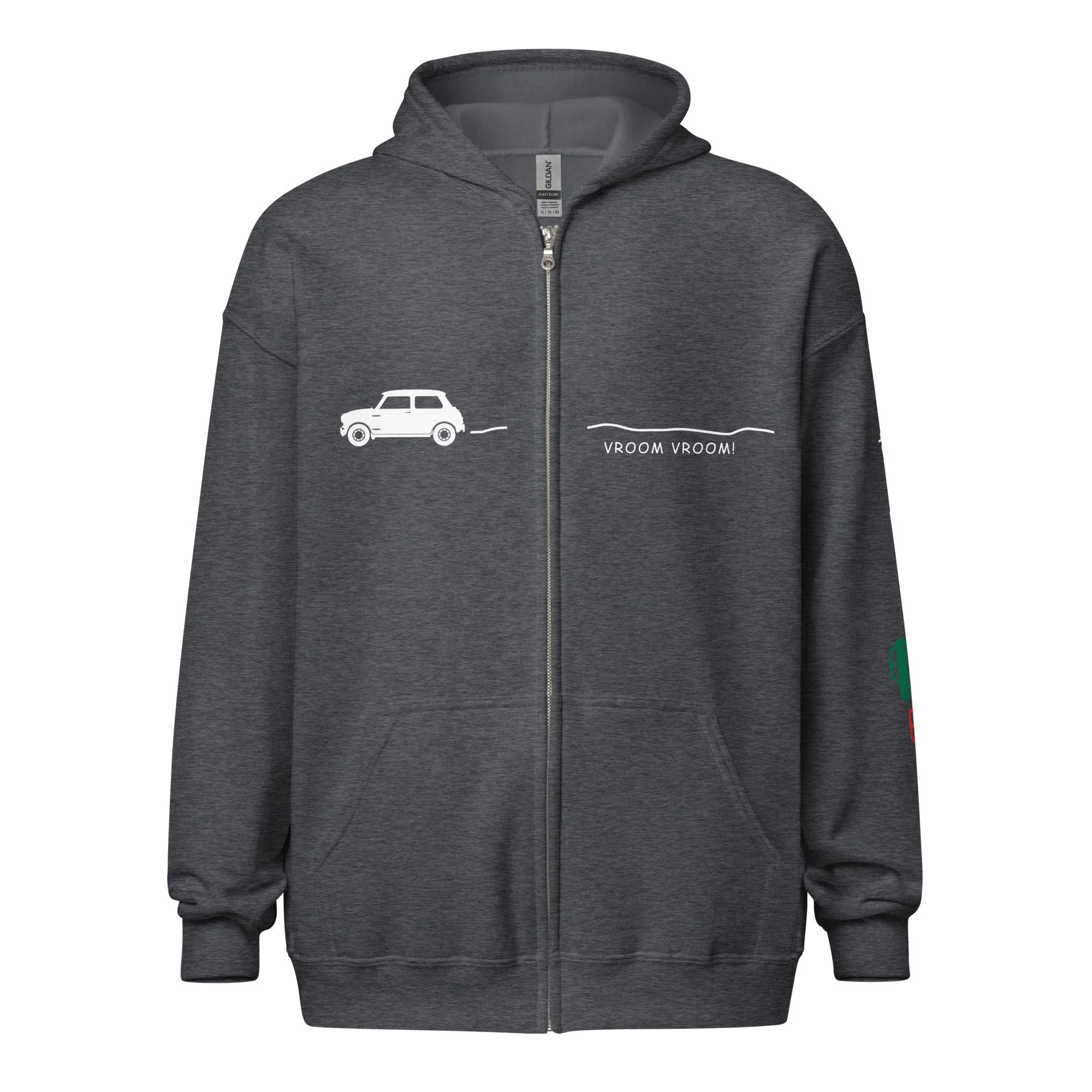Mini Minimalist Full Zip Unisex Hoodie Jacket