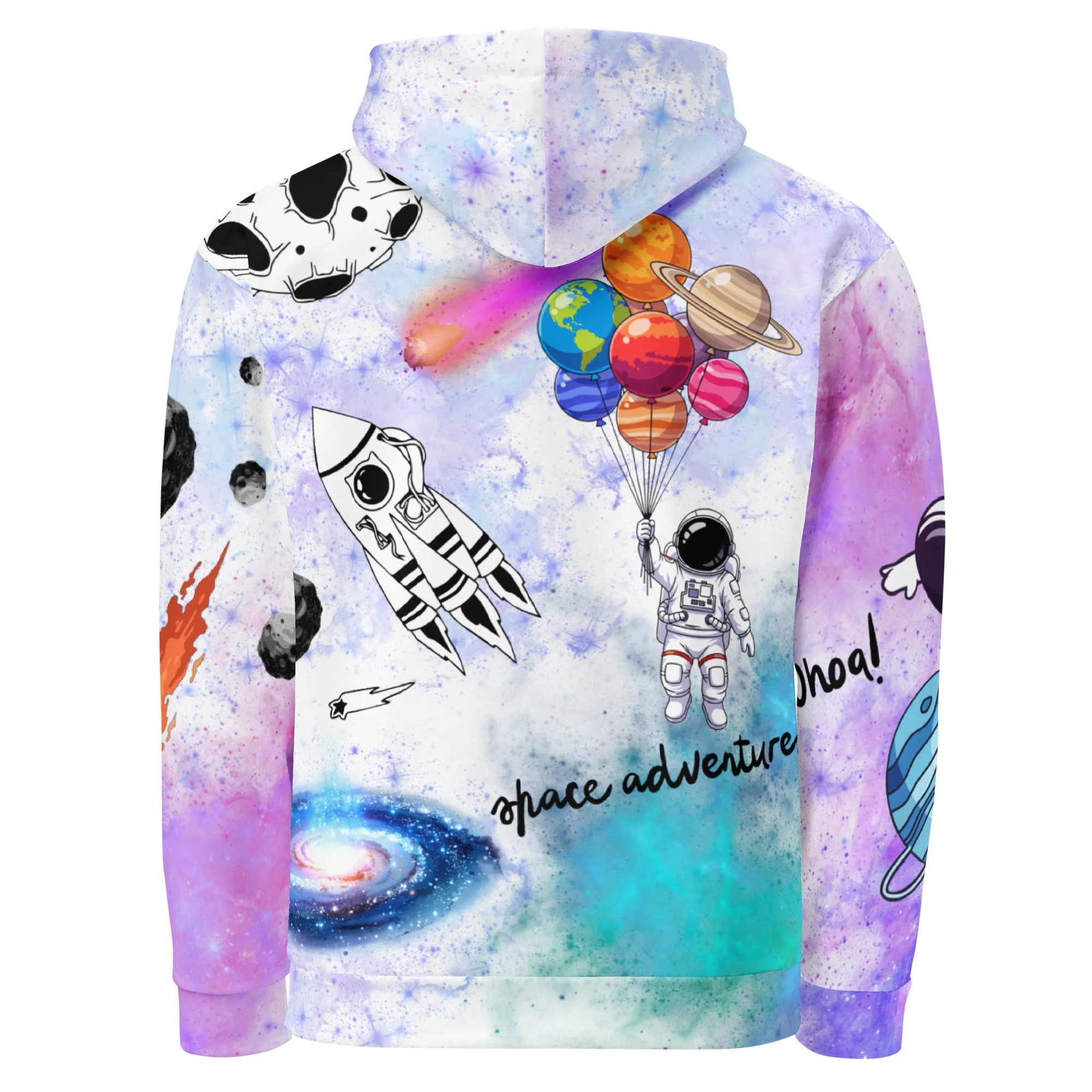 Space Themed Streetwear Hoodie