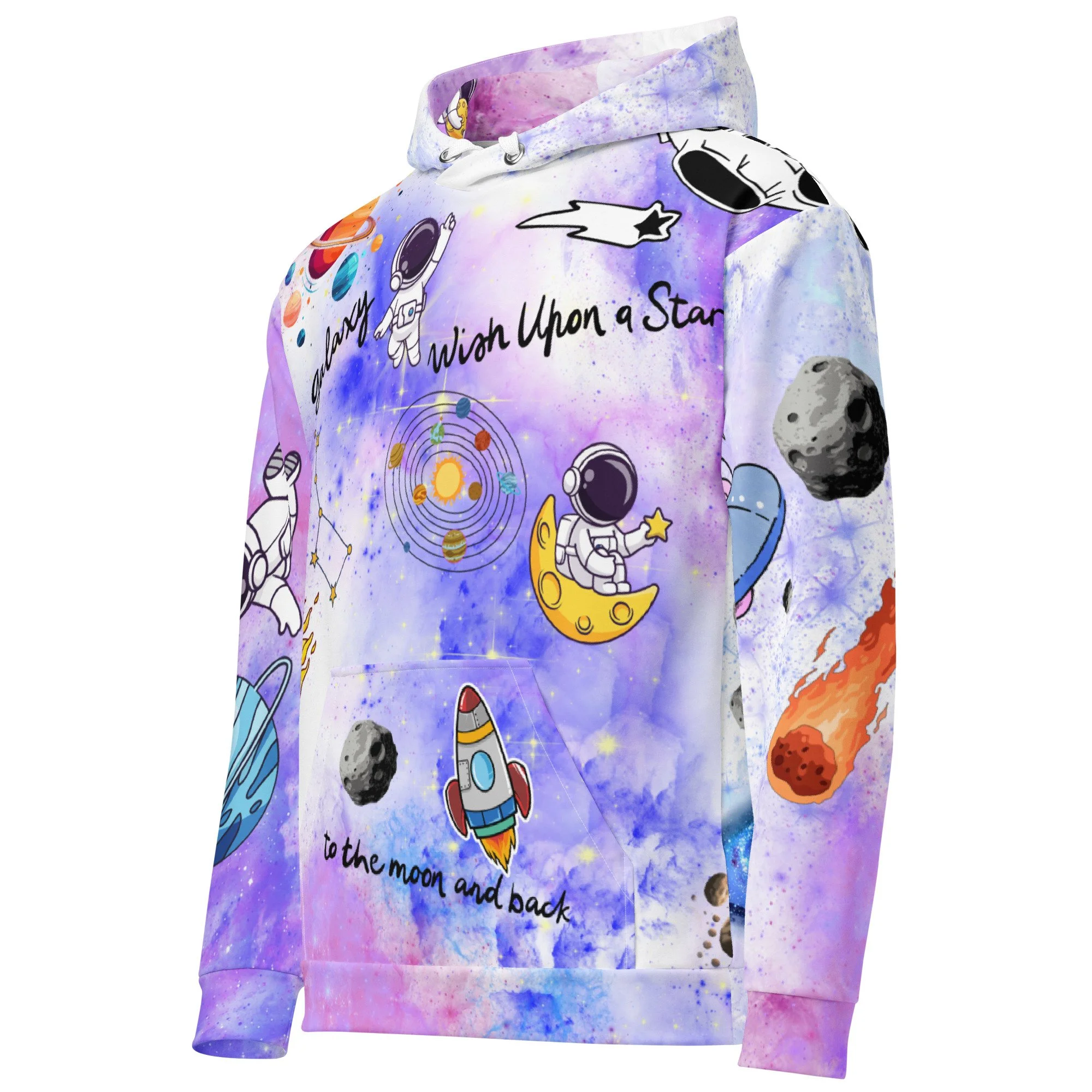Space Themed Streetwear Hoodie