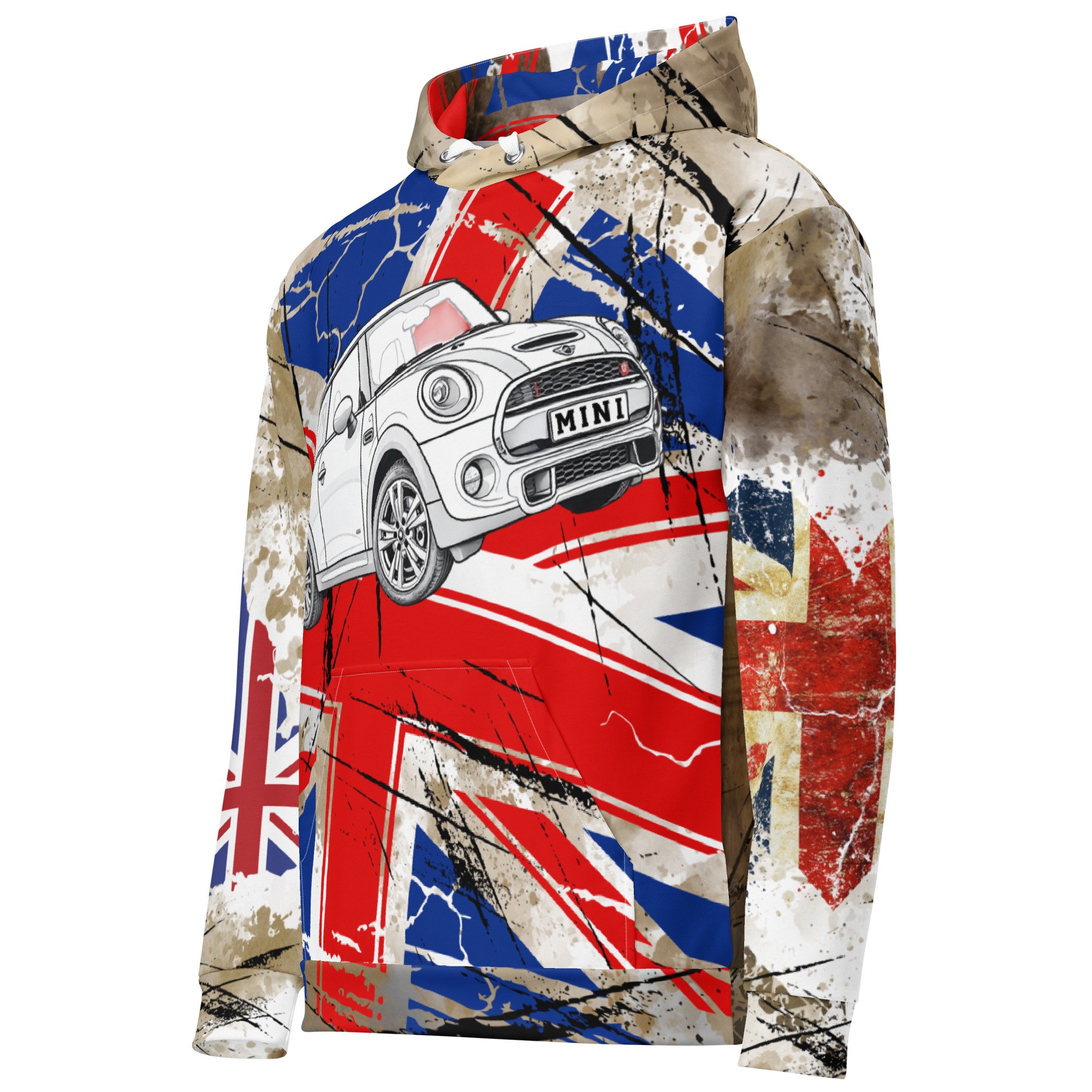 Mini Streetwear Grunge Racing Hoodie