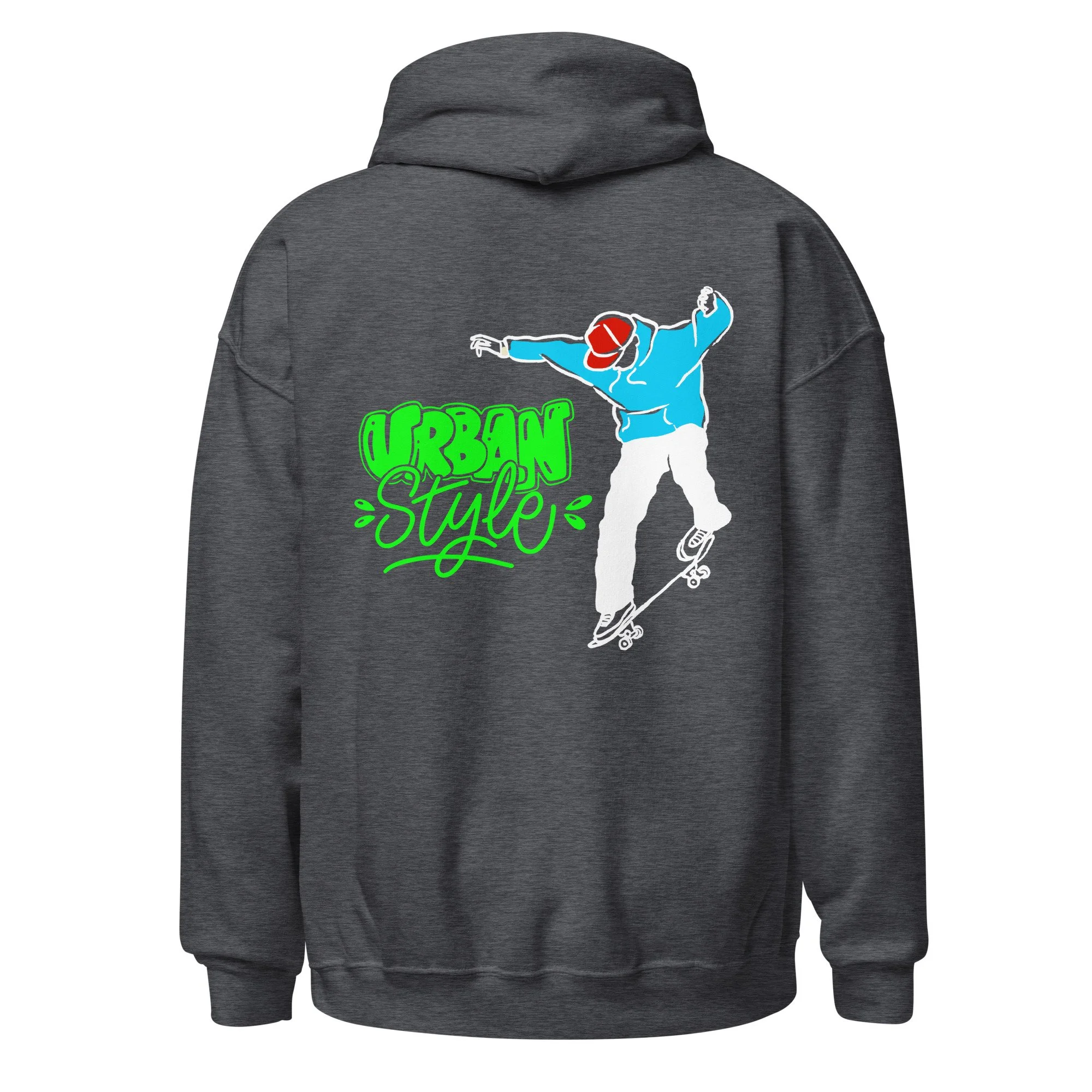Urban Style Skateboarder Hoodie