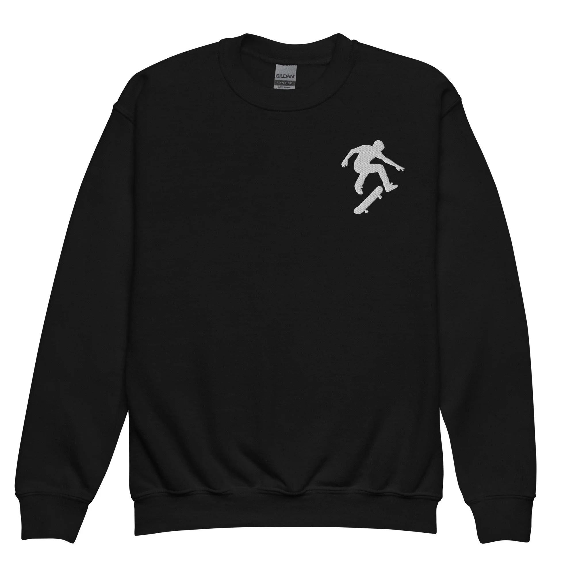 Skateboard Youth Crewneck Sweatshirt