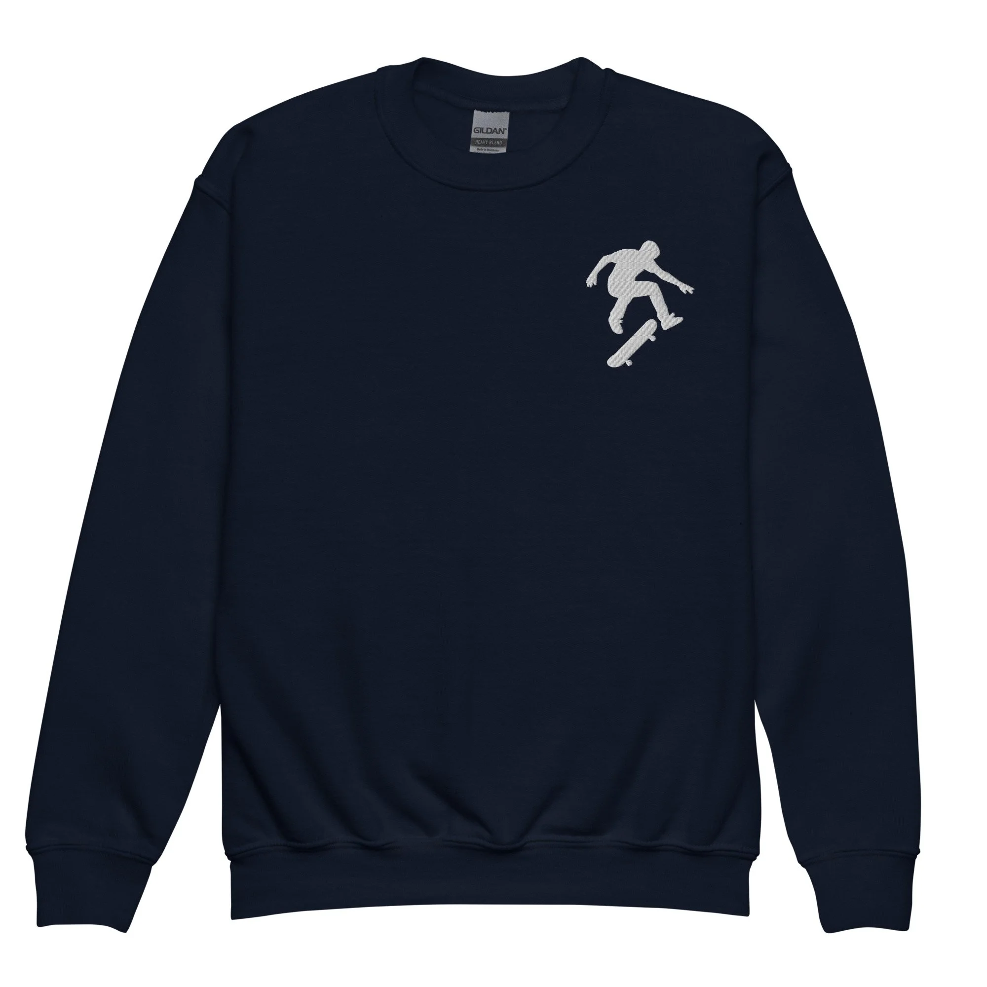 Skateboard Youth Crewneck Sweatshirt