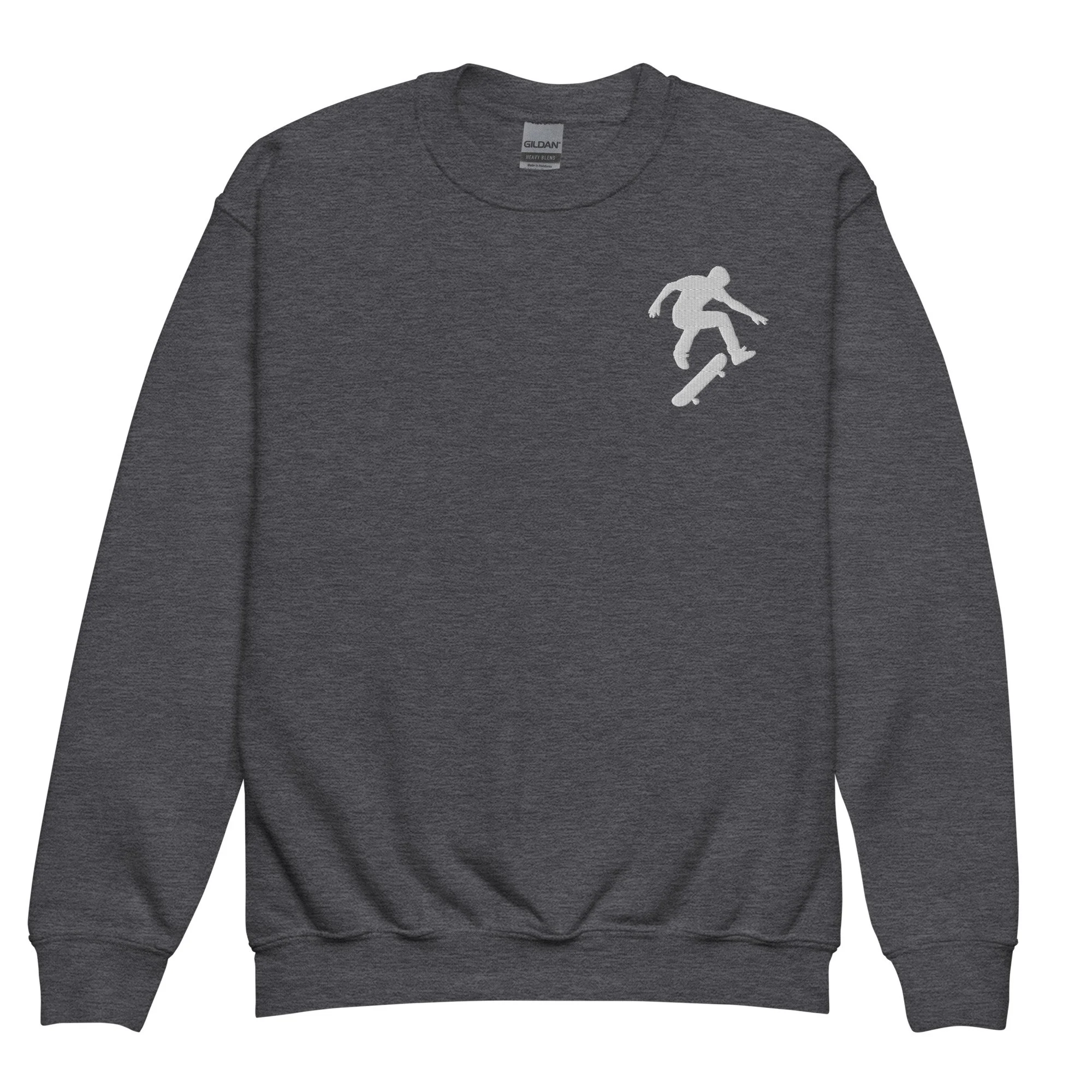 Skateboard Youth Crewneck Sweatshirt