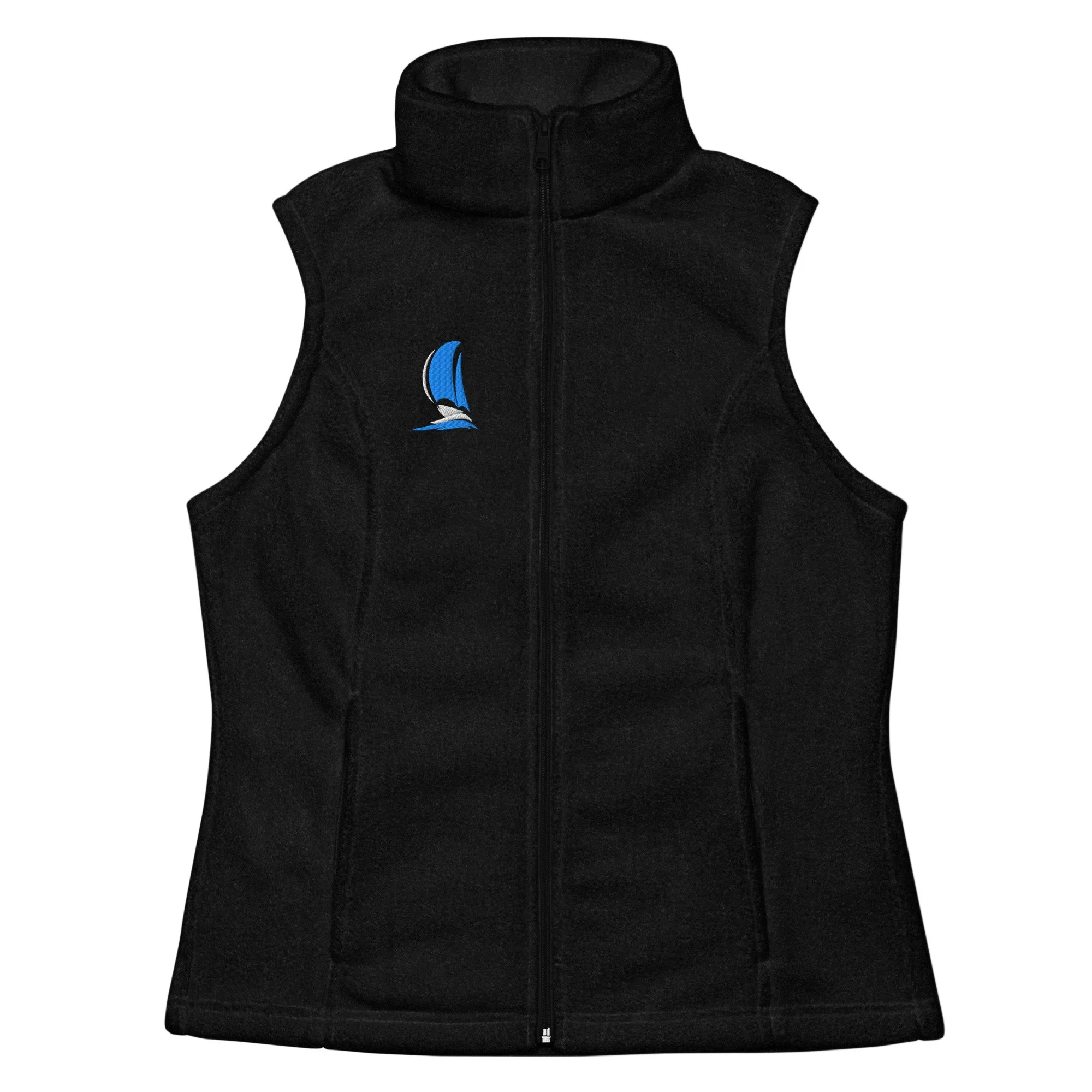 Embroidered Sailboat Women’s Columbia Fleece Vest