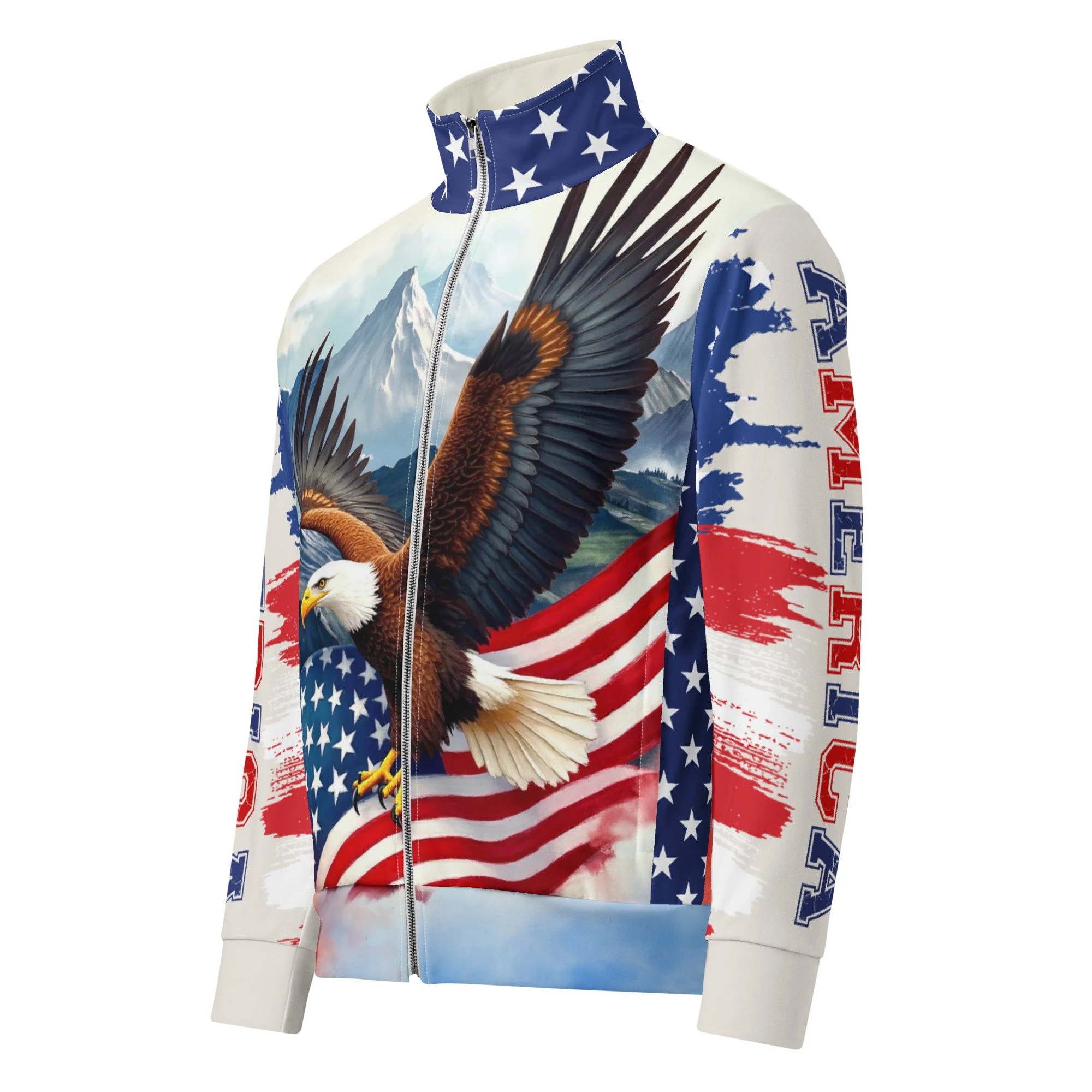 American Eagle Patriotic Unisex Track Jacket