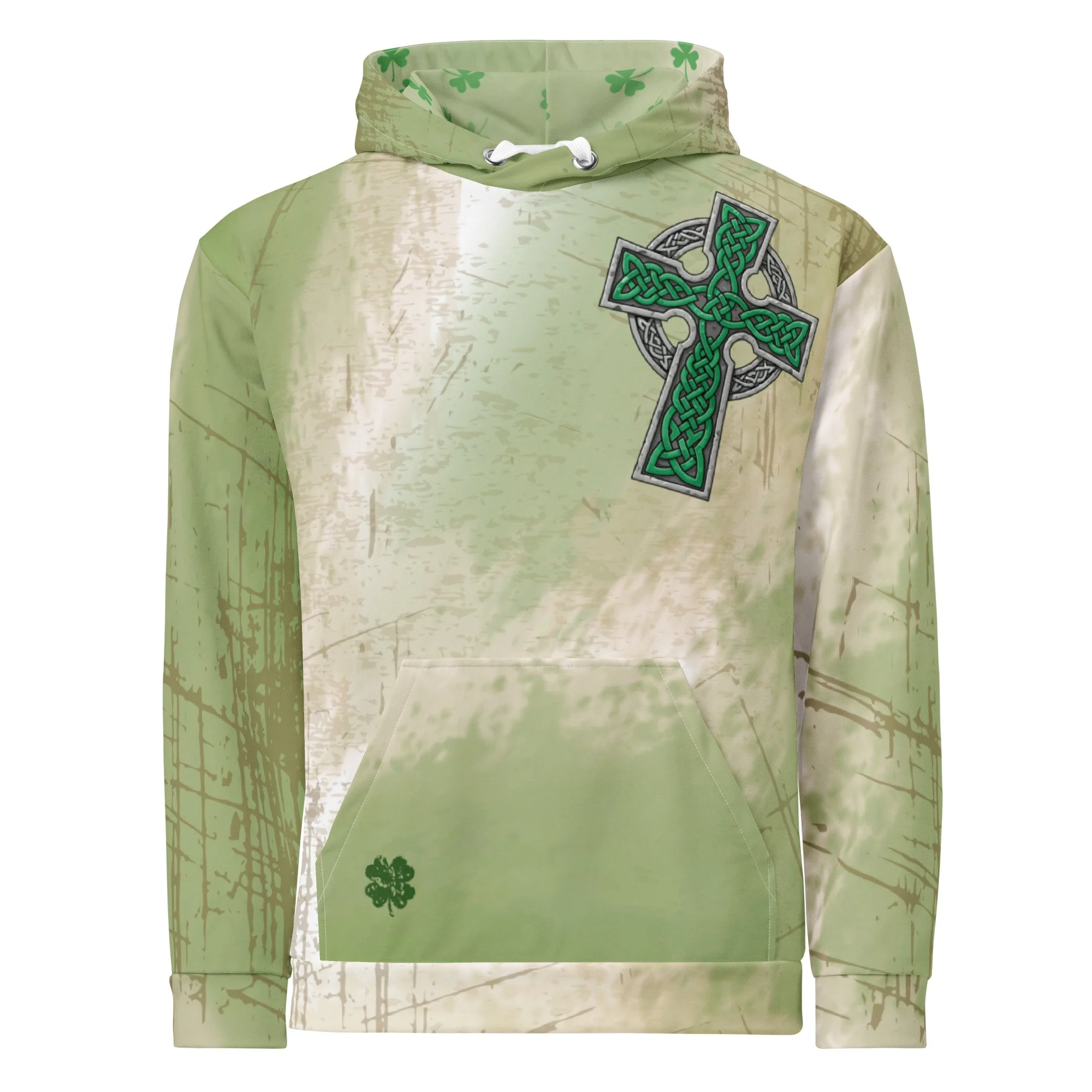 Celtic Cross Irish Hoodie