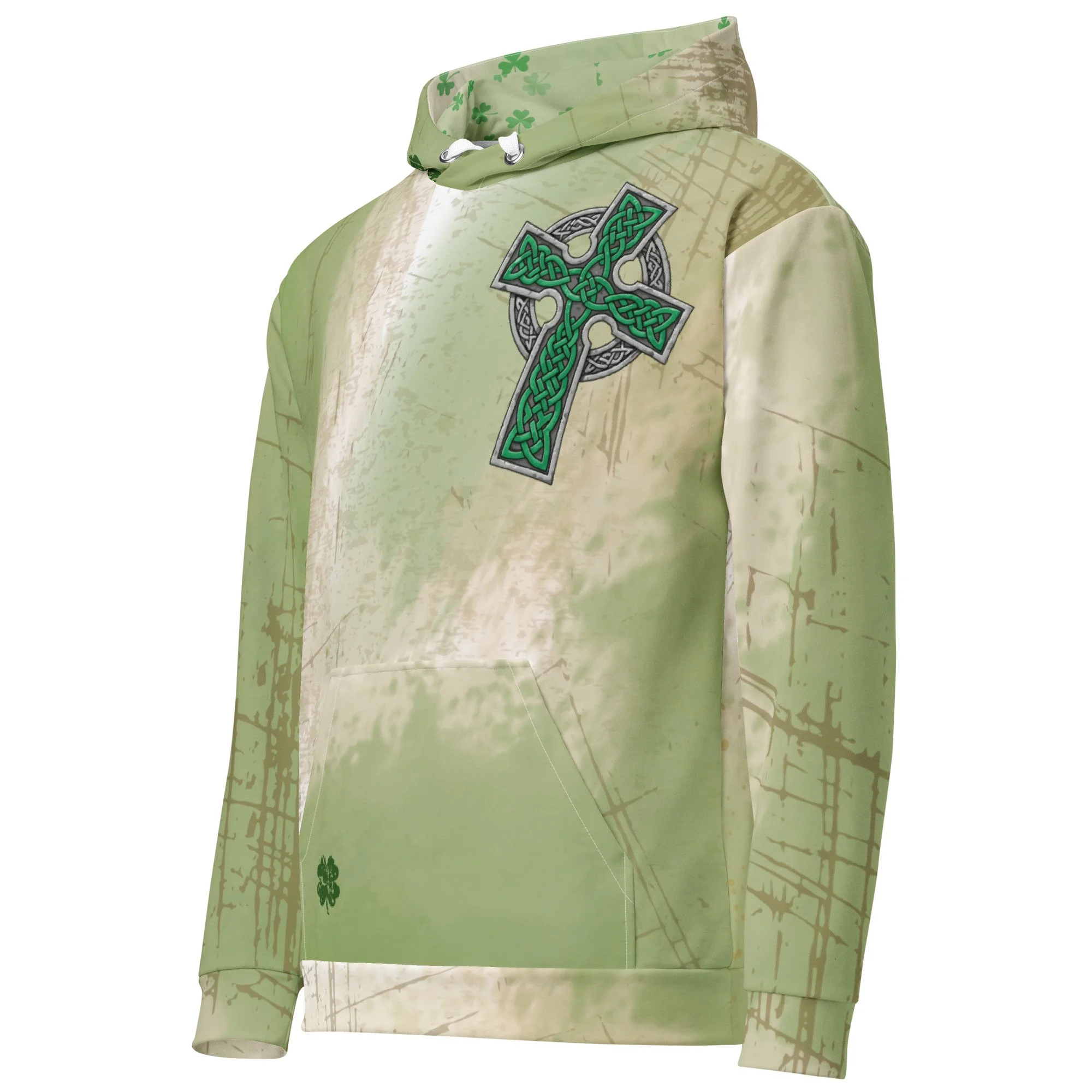 Celtic Cross Irish Hoodie
