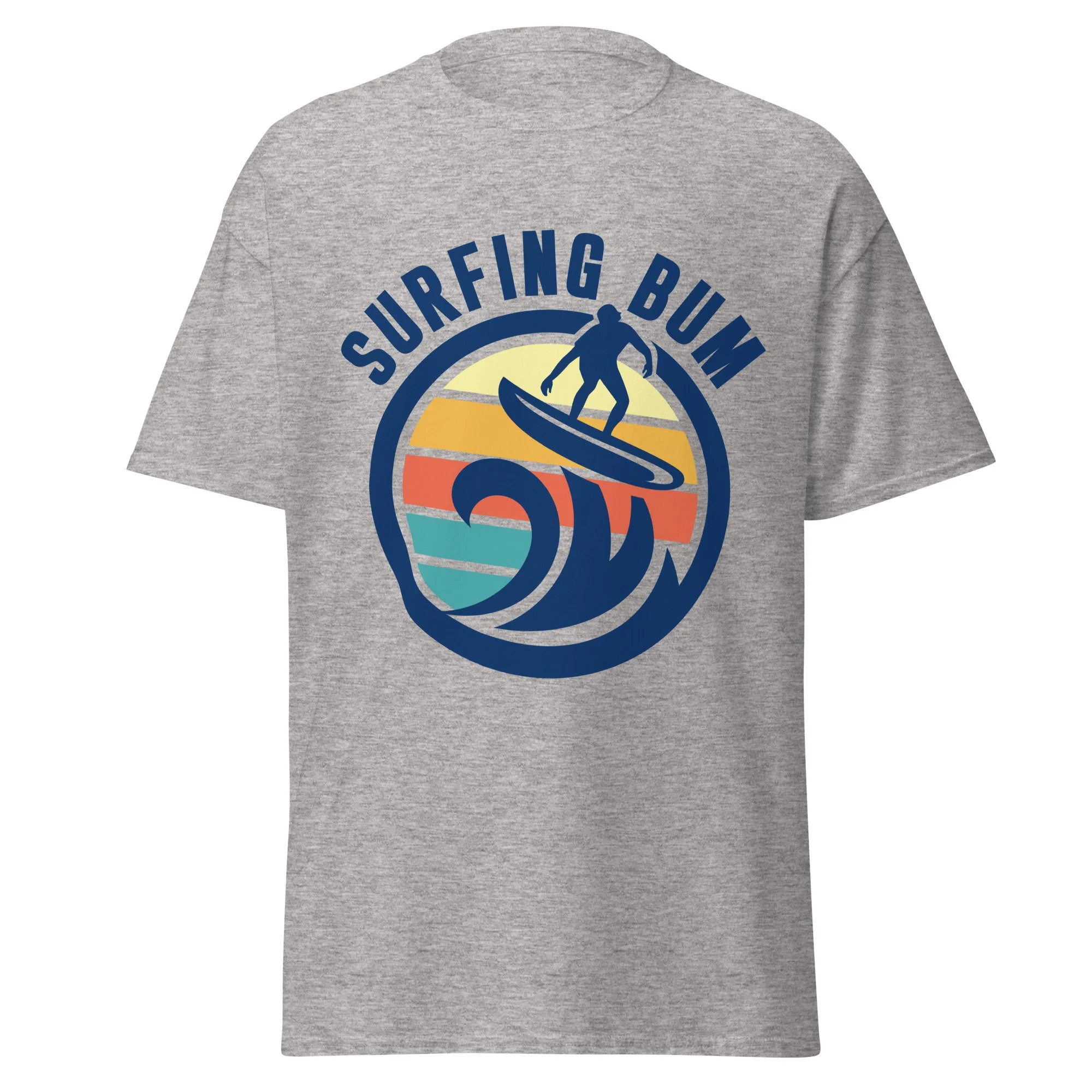 Surfing Bum Classic Retro T-shirt