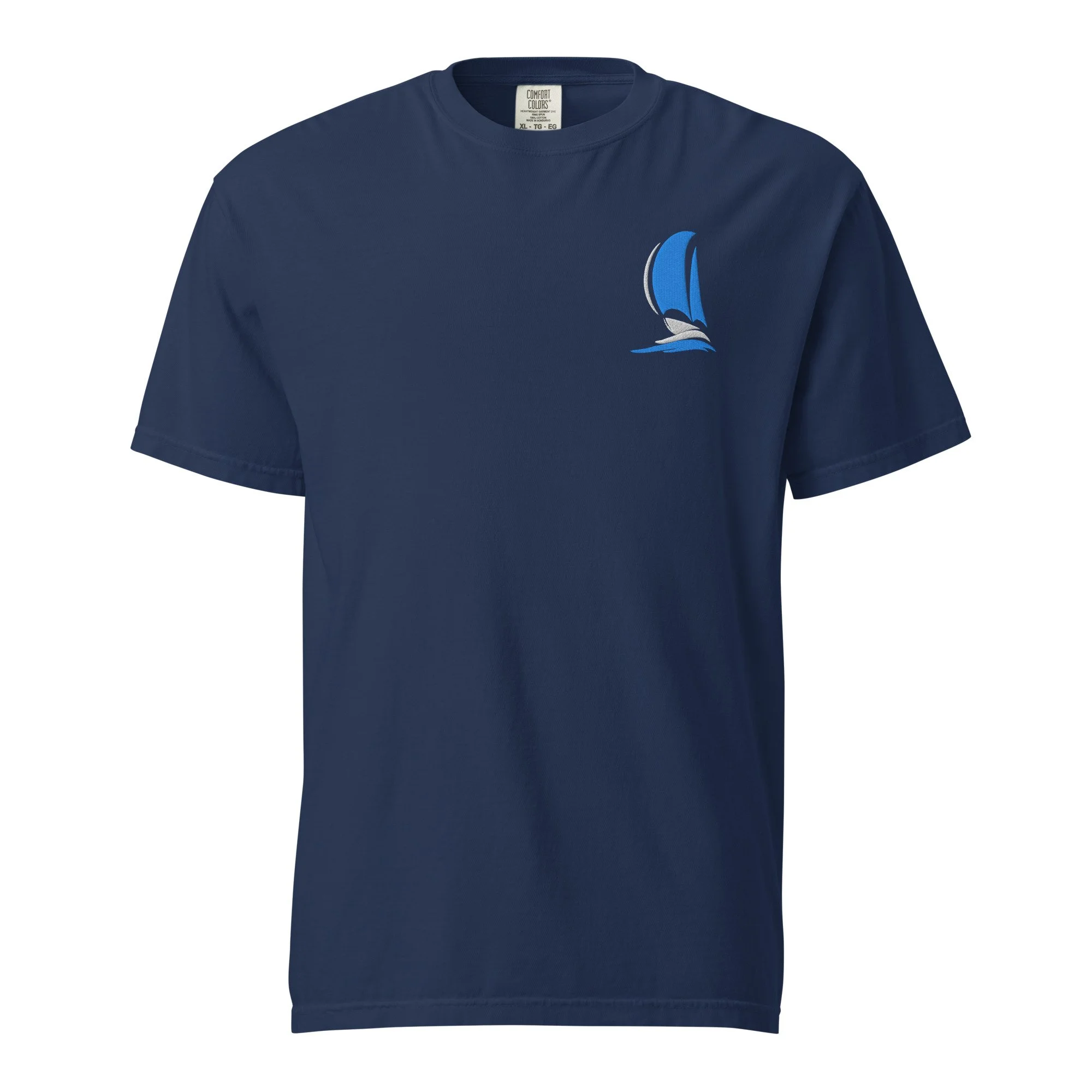 Embroidered Sailboat T-shirt