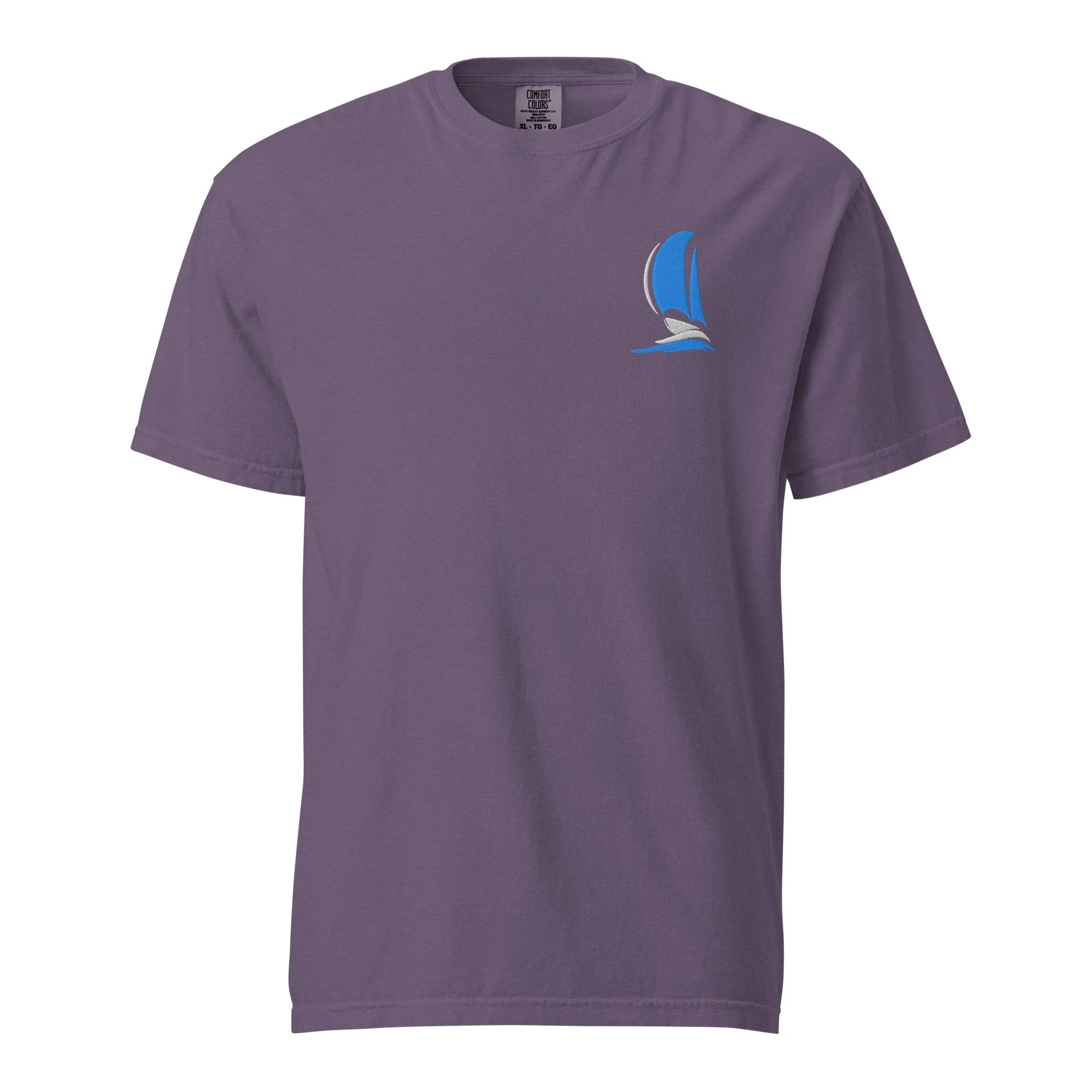 Embroidered Sailboat T-shirt